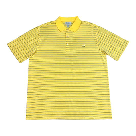 Masters Performance Athletic Striped Golf Polo - XL