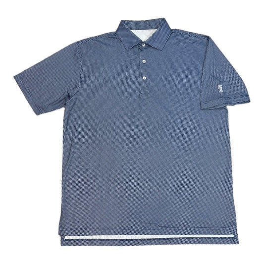 Turtleson Athletic Patterned Golf Polo - LARGE