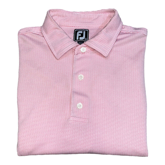 Footjoy Athletic Patterned Golf Polo - XL