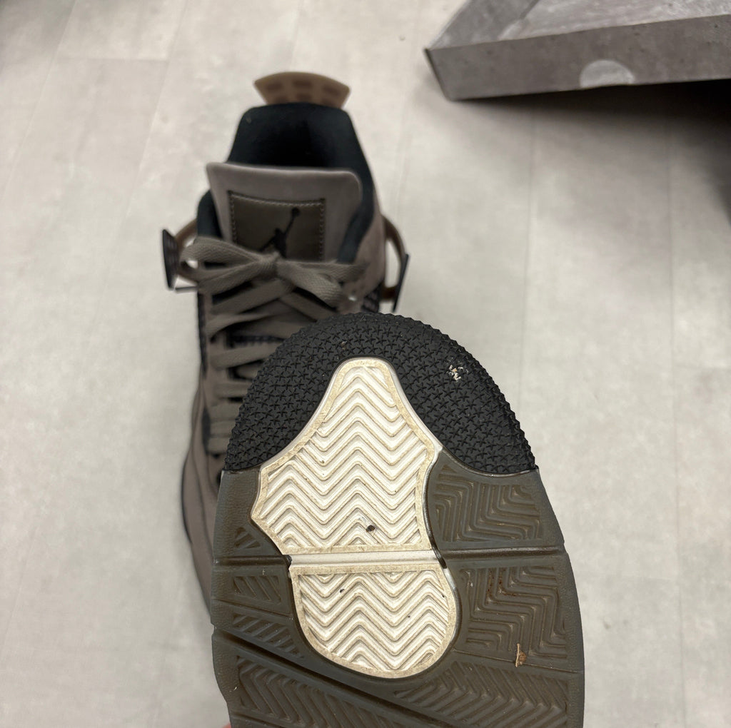 Nike Air Jordan 4 Retro Cave Stone Black Sneakers - Size 11.5