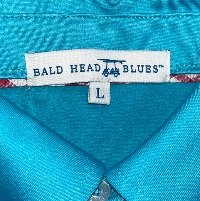 Bald Head Blues Performance Golf Polo - LARGE