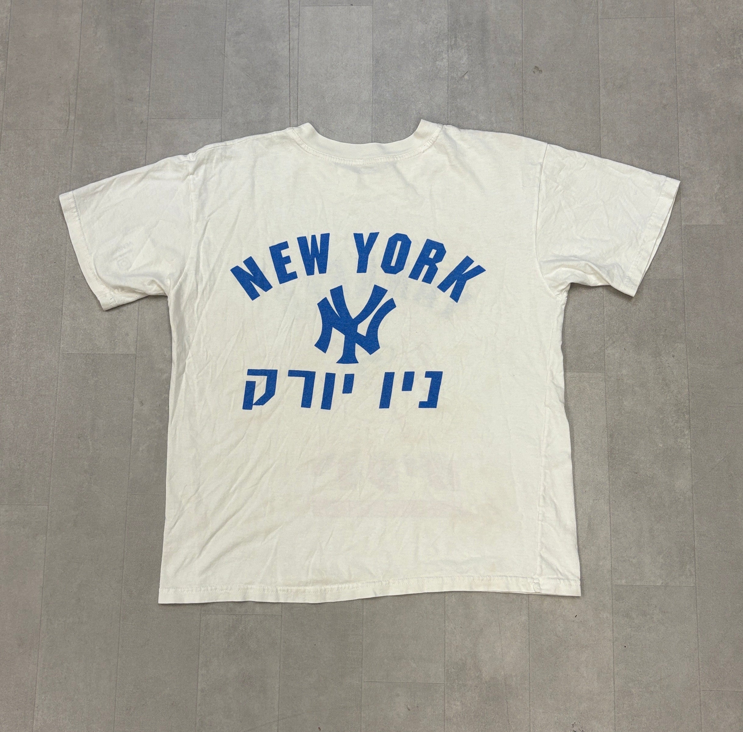 Vintage New York Yankees “Hebrew” Tee - SMALL