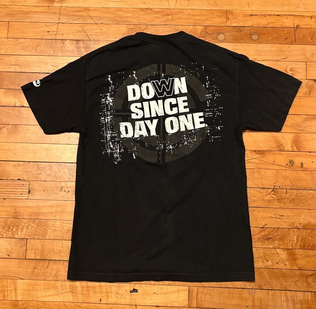 2006 Wrestlemania Down Since Day One John Cena Chain Gang Soldier Tee - LARGE