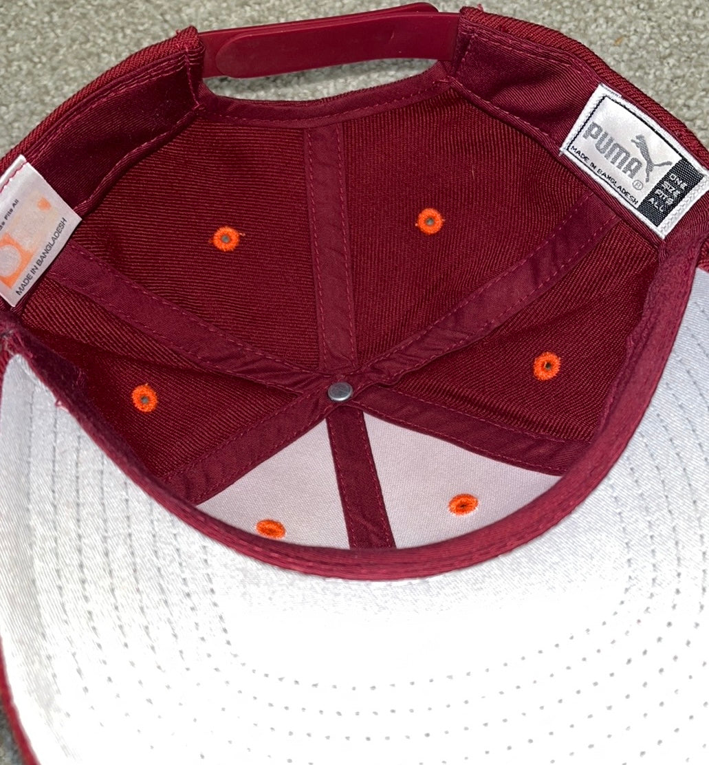 Y2K Puma Virginia Tech Hokies SnapBack Hat