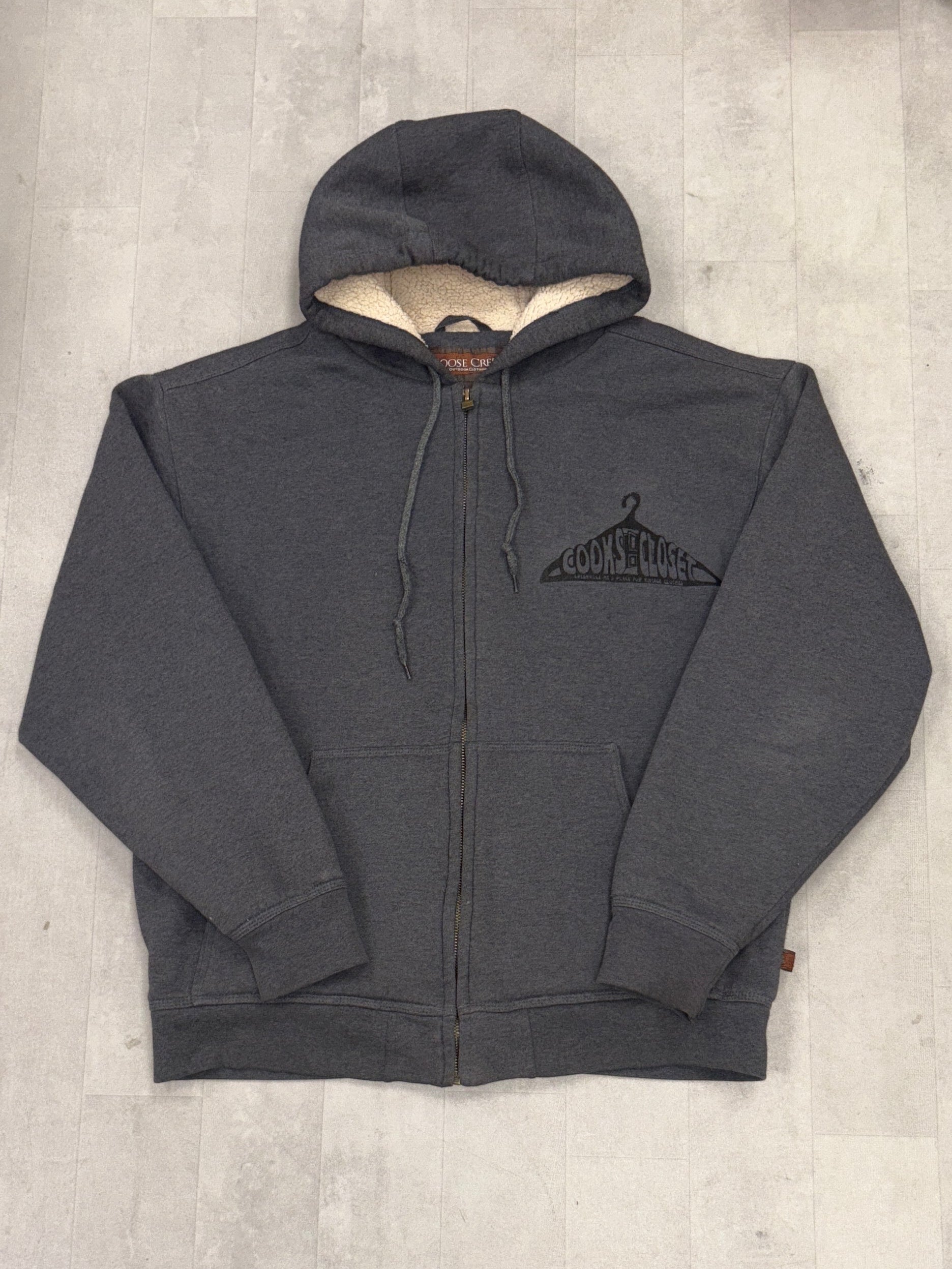 Fleece Lined Cook’s Closet Full Zip Hoodie