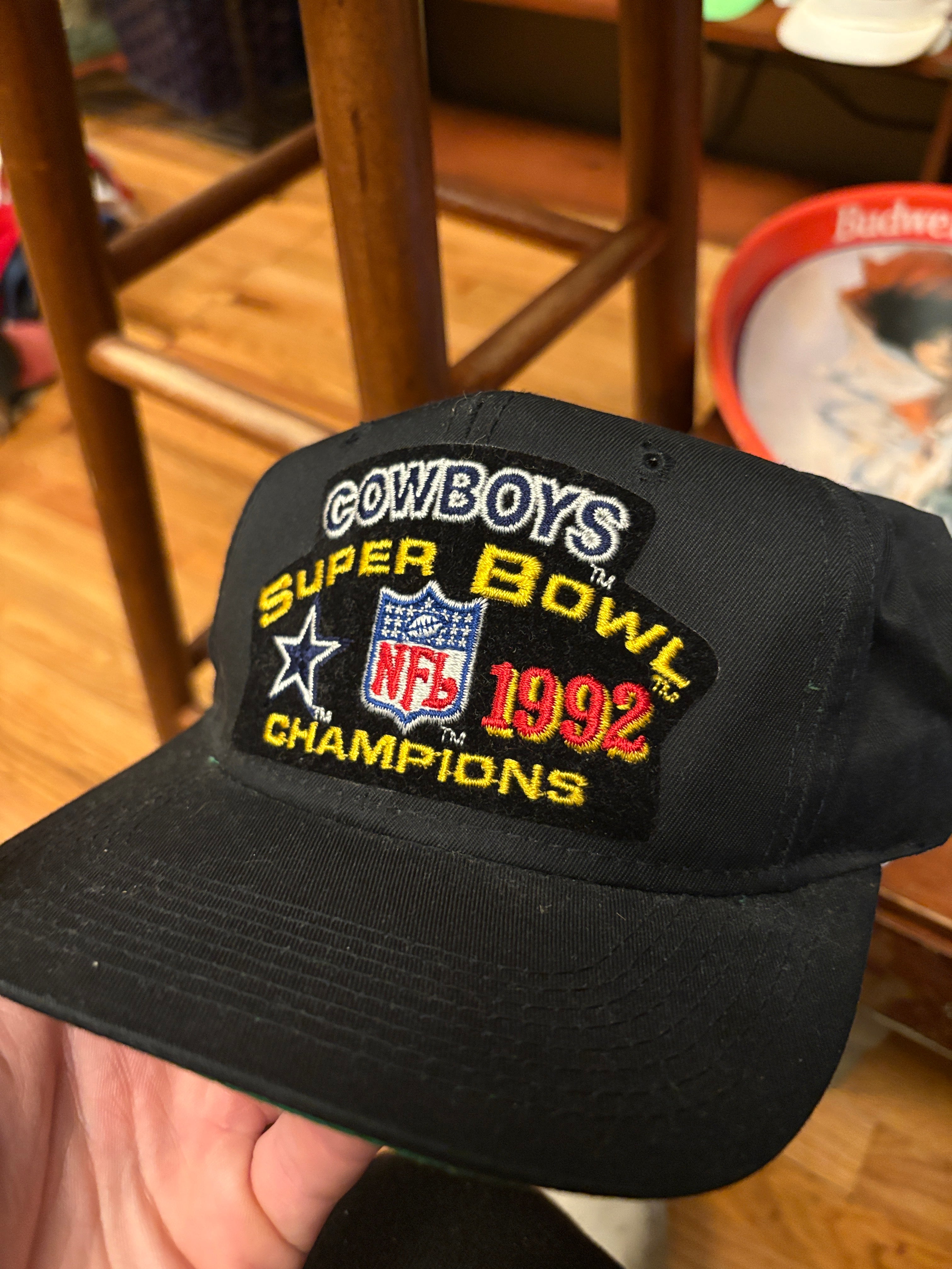 Vintage 1992 Dallas Cowboys Superbowl Champions Sports Specialities Snapback Hat