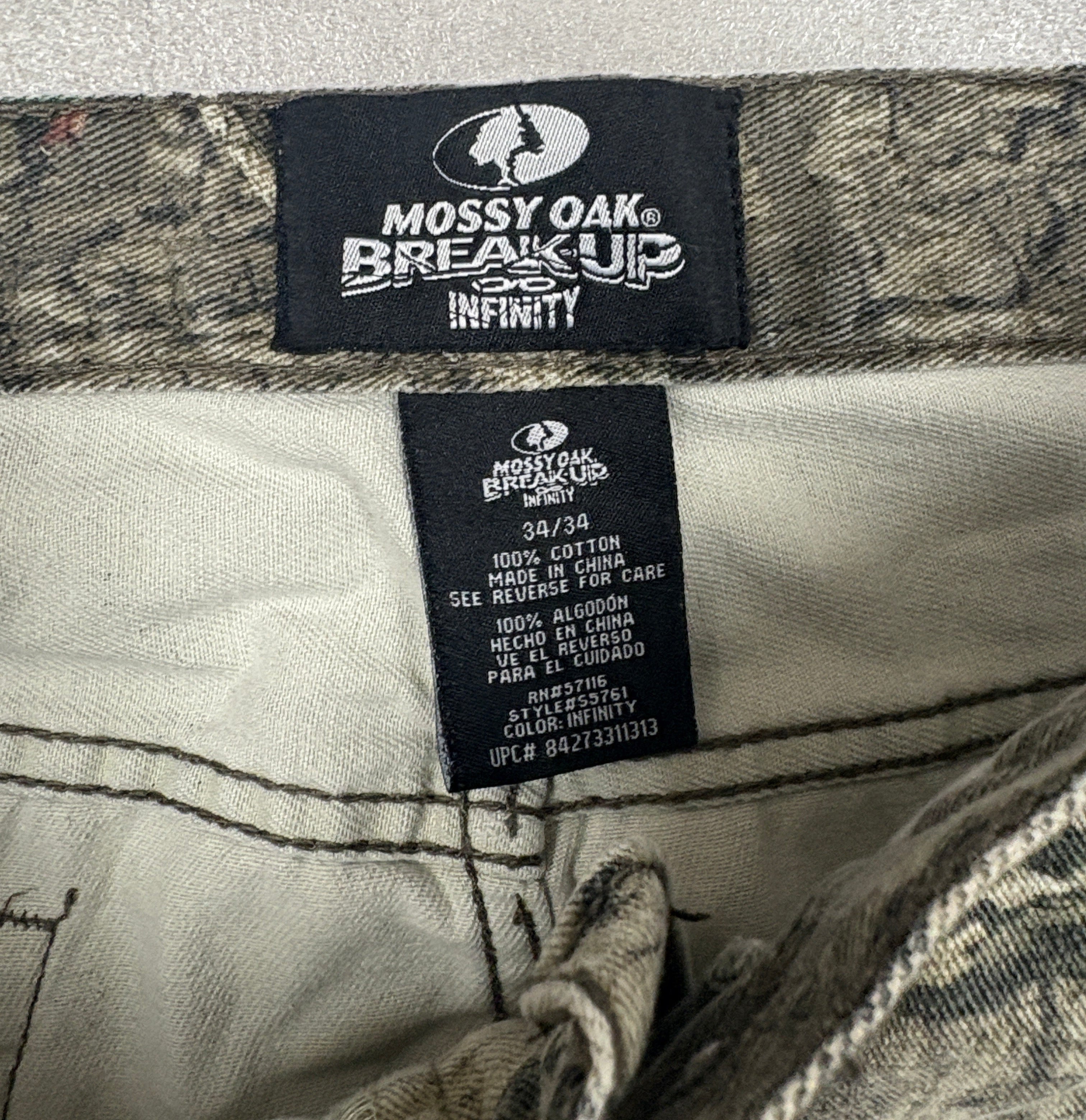 Mossy Oak Camo Pants - 34x31