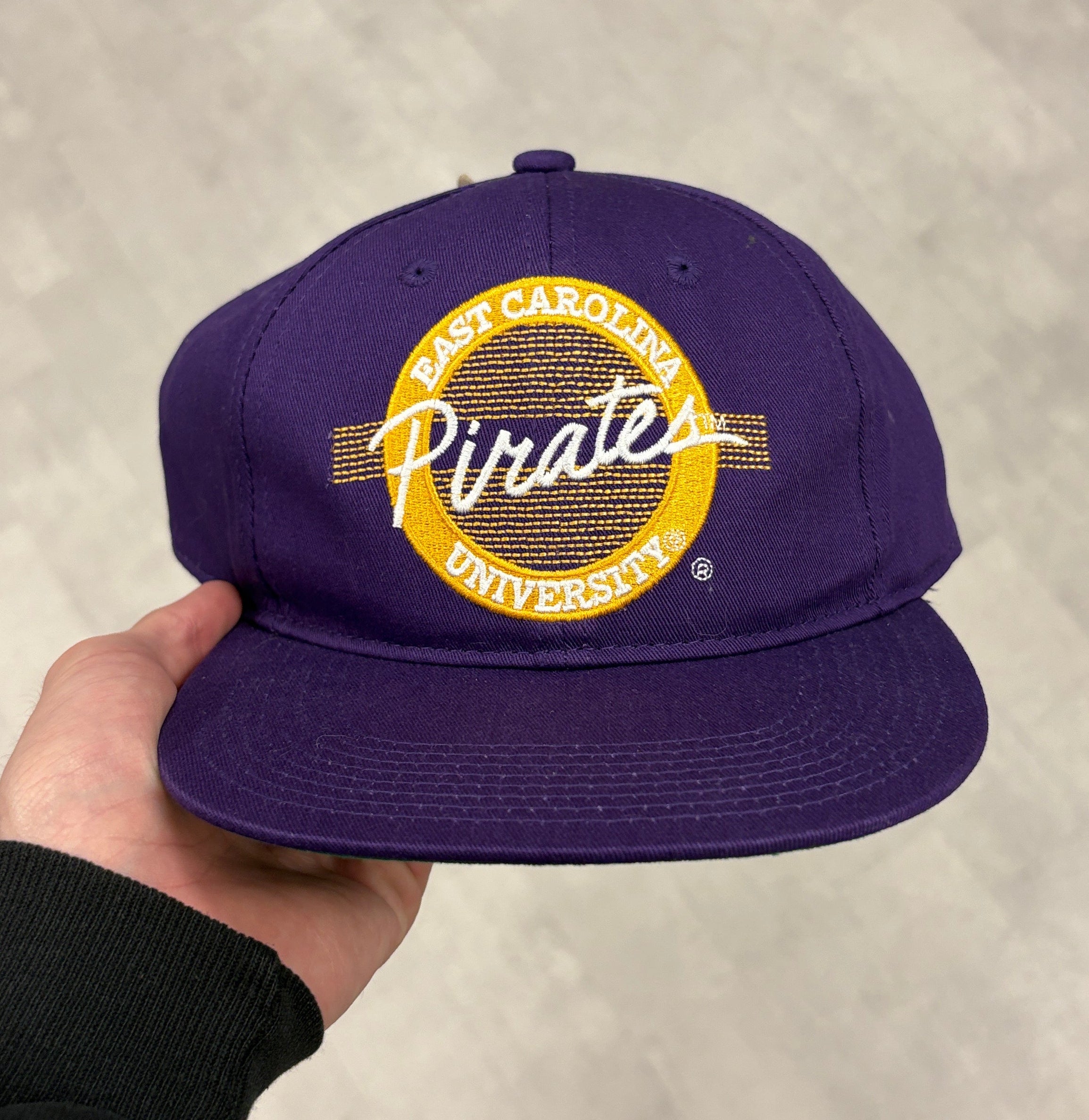 Vintage Deadstock ECU Pirates SnapBack Hat