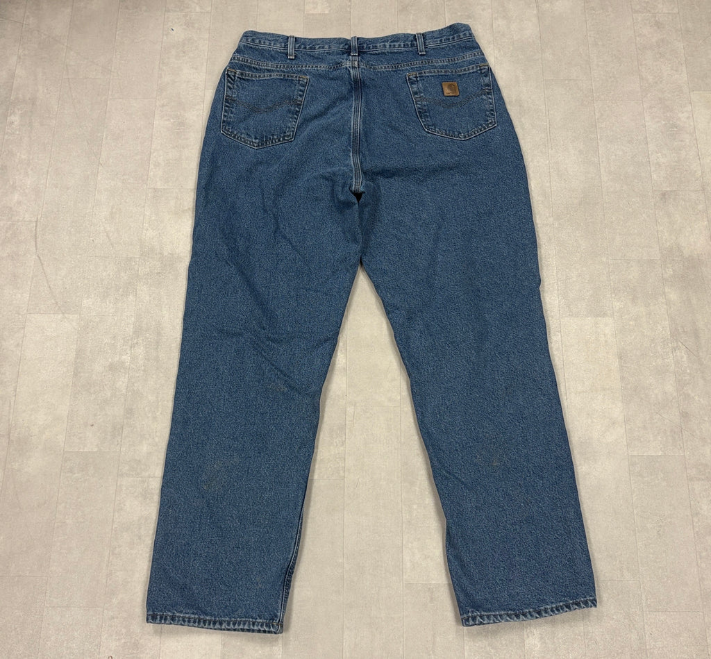 Carhartt Flannel Lined Denim Jeans - 40x34