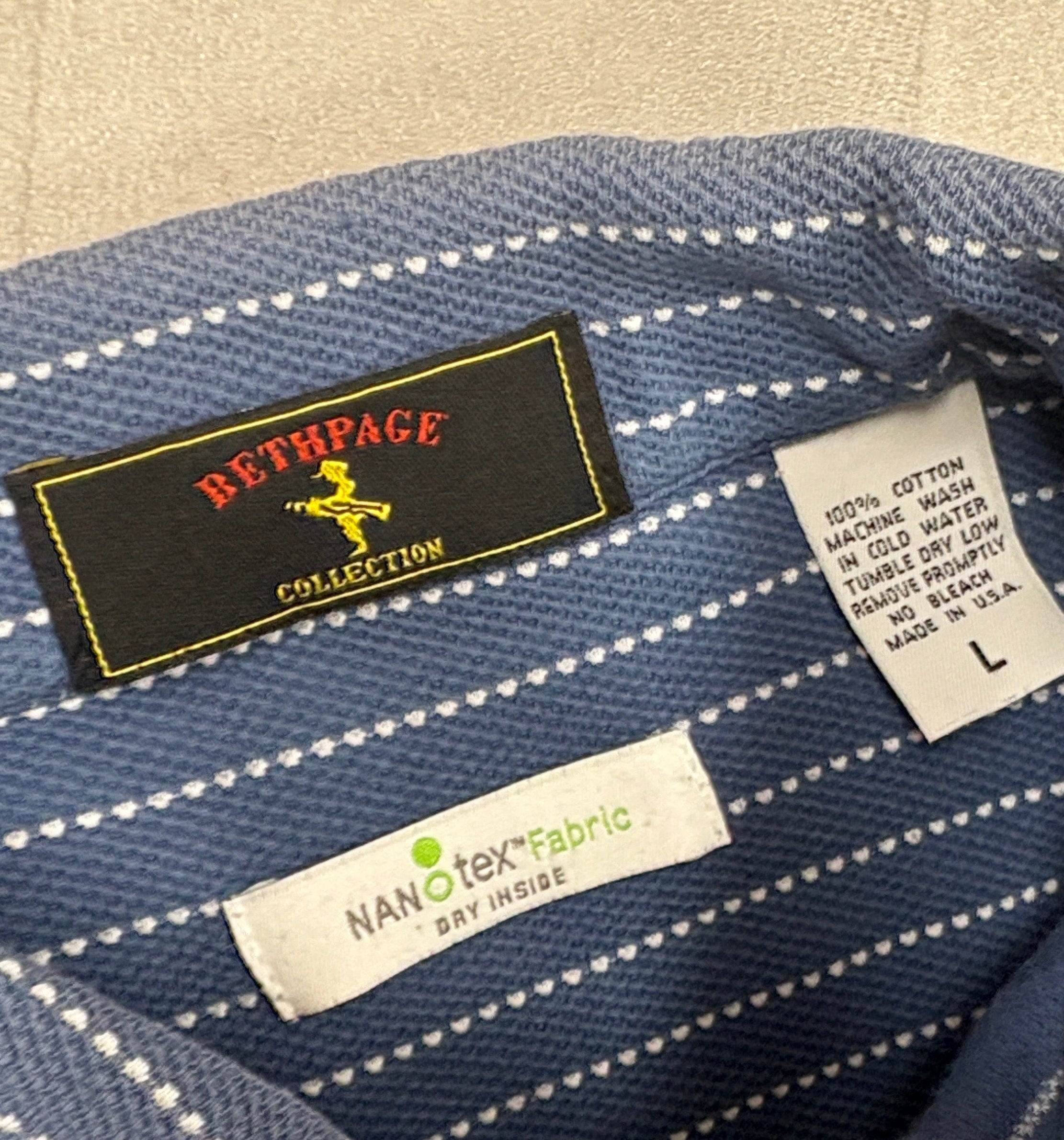 Vintage Bethpage Black Course PGA Golf Tournament Polo - LARGE