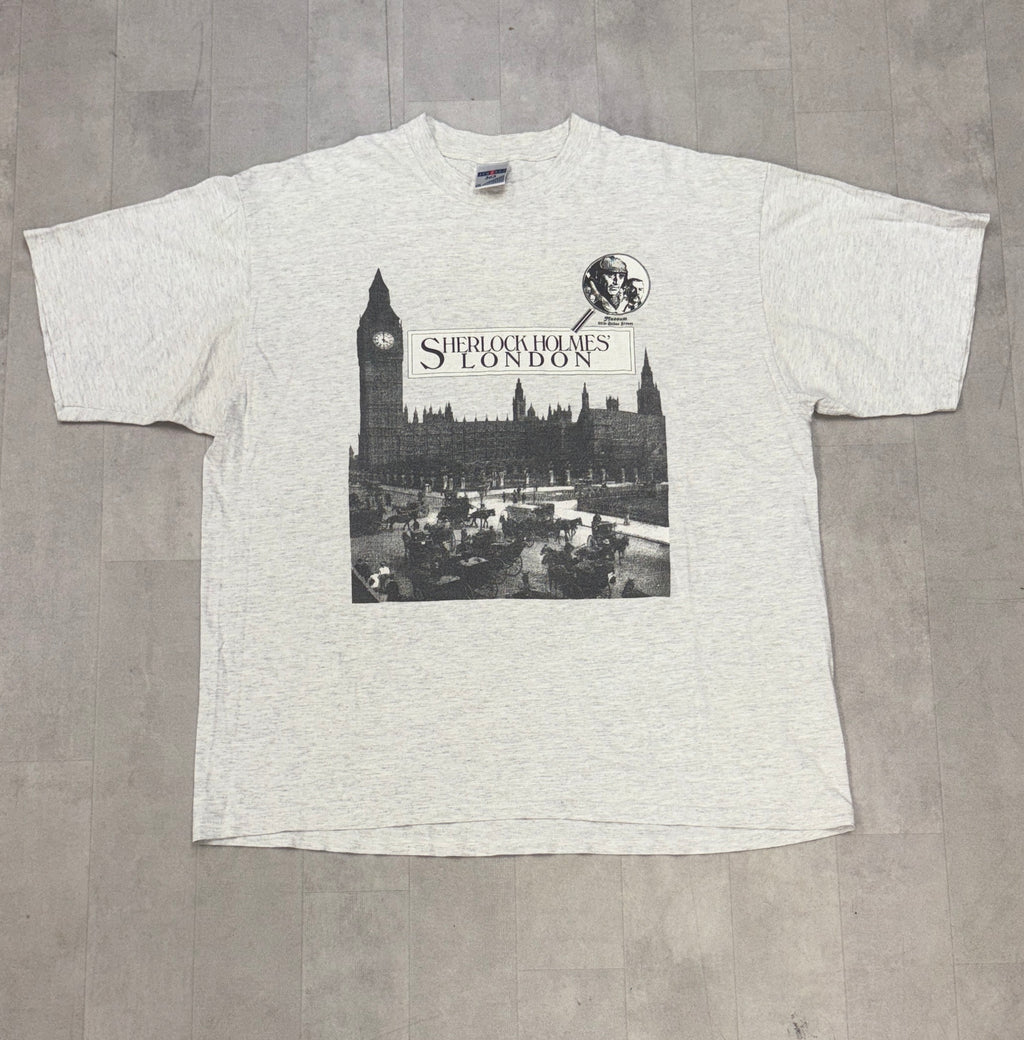 Vintage Sherlock Holmes London Tee - XXL