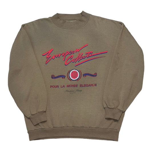 Vintage IOU European Collection Crewneck Sweater - LARGE