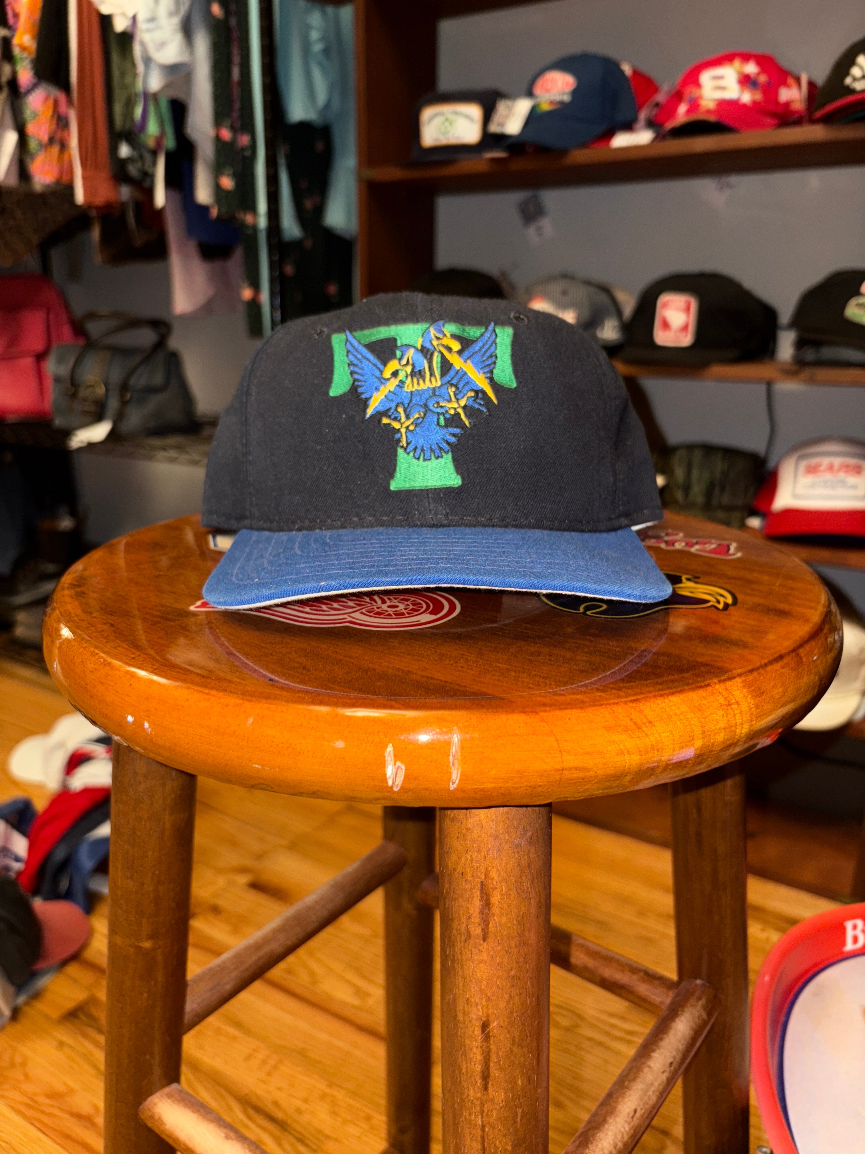 Vintage Trenton Thunder Minor League SnapBack Hat