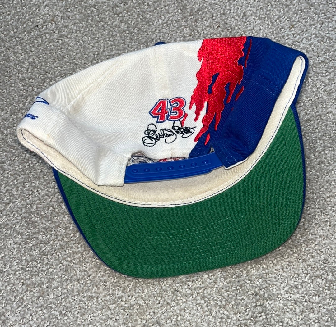 Vintage Richard Petty Logo Athletic Splash SnapBack Hat
