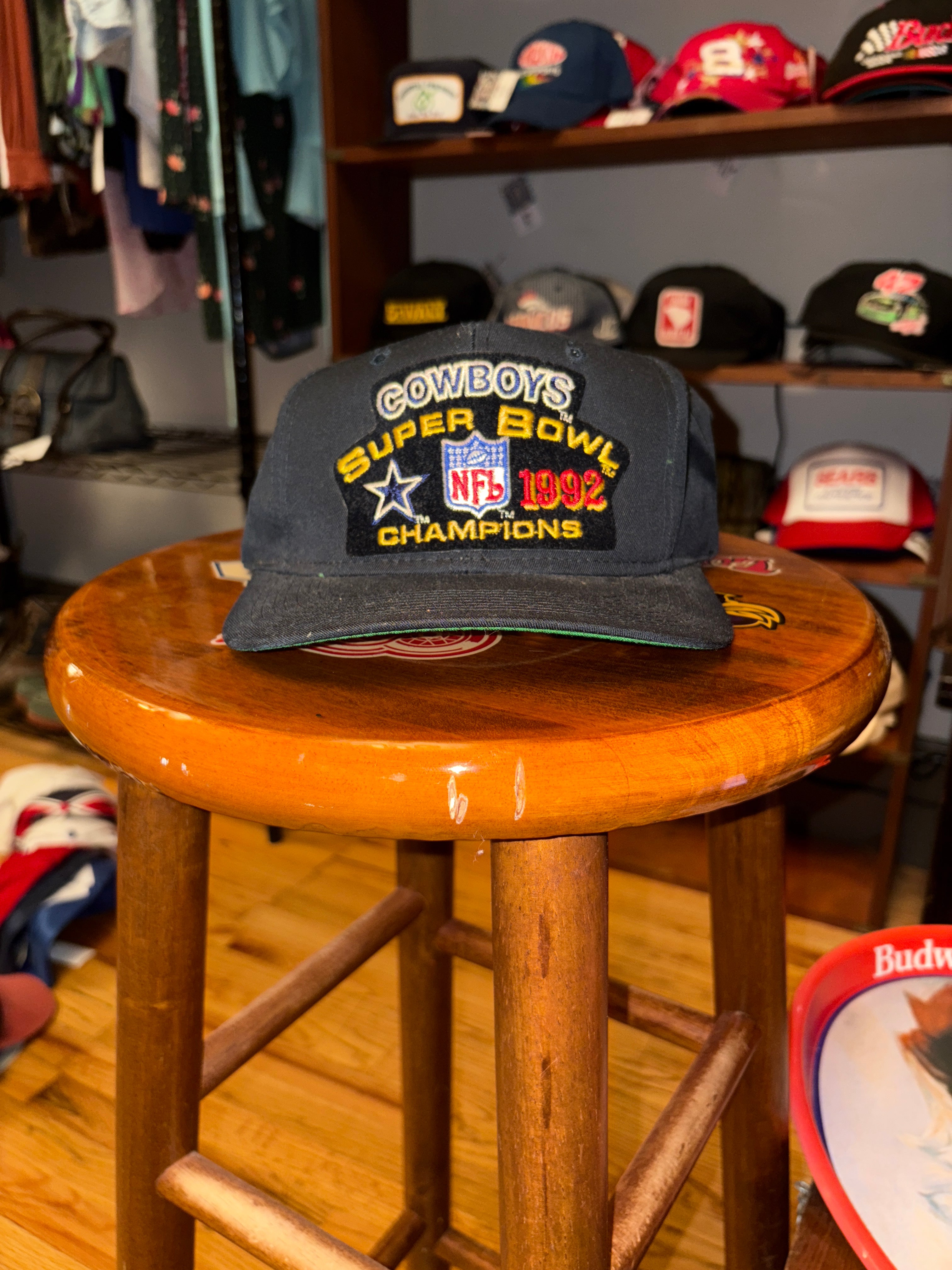 Vintage 1992 Dallas Cowboys Superbowl Champions Sports Specialities Snapback Hat