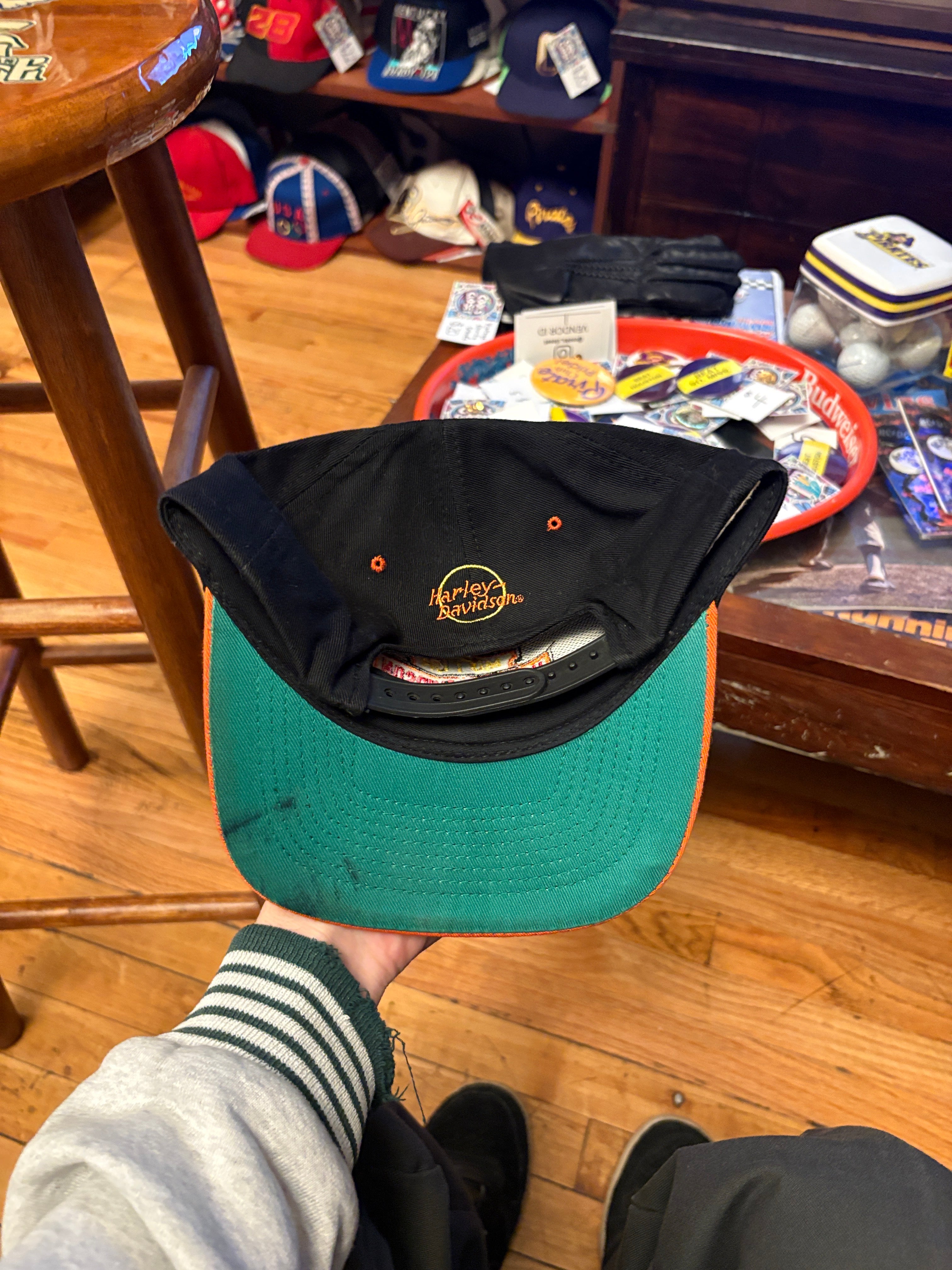 Vintage Harley Davidson SnapBack Hat