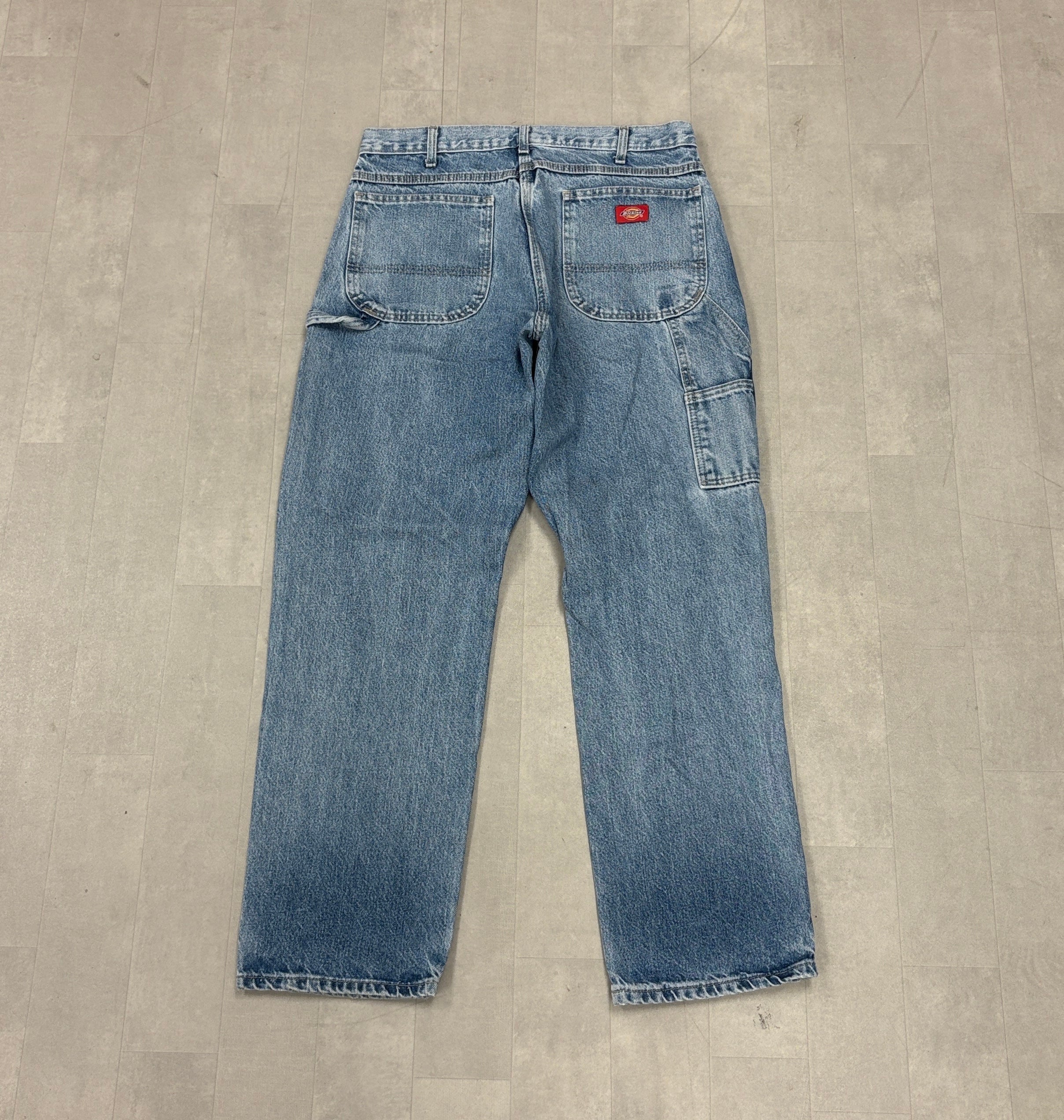 Dickies Light Wash Denim Jeans - 34x32