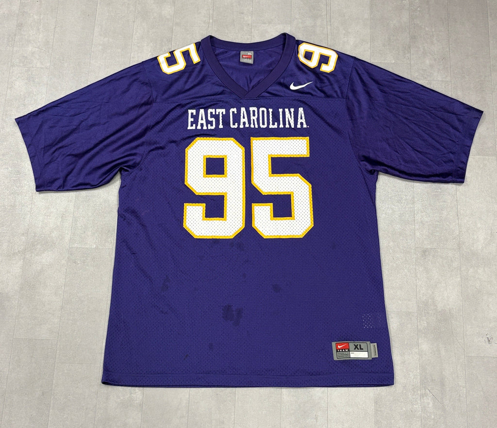 Y2K Nike ECU Pirates Football Jersey - XL