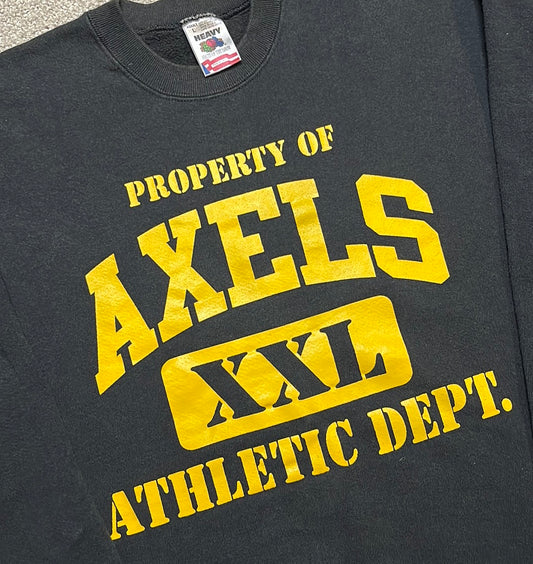 Vintage Axels Athletic Dept. Crewneck Sweater - MEDIUM