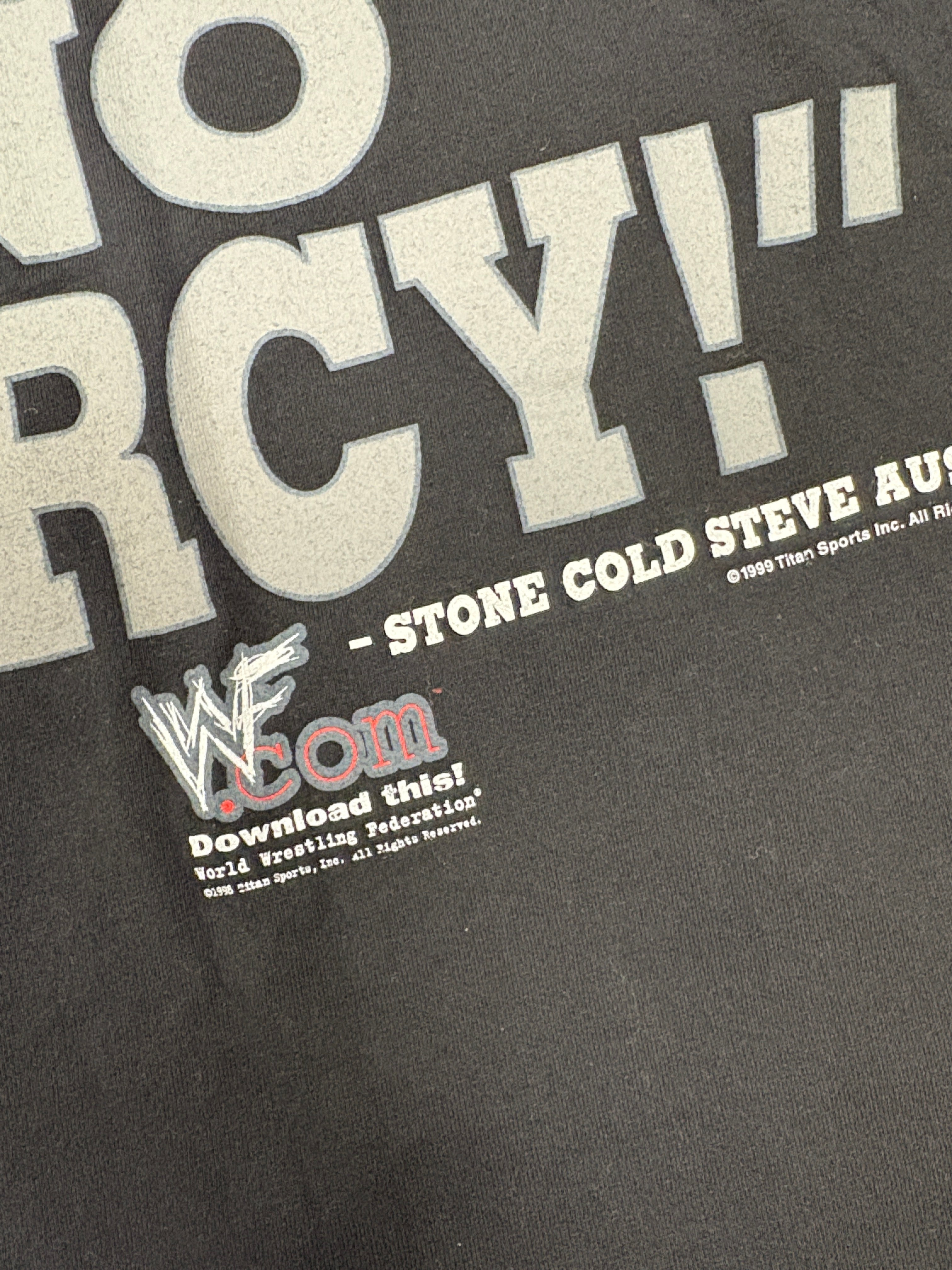 Vintage 1998 WWF Stone Cold Steve Austin “ 100% Pure Rattlesnake” Tee - MEDIUM