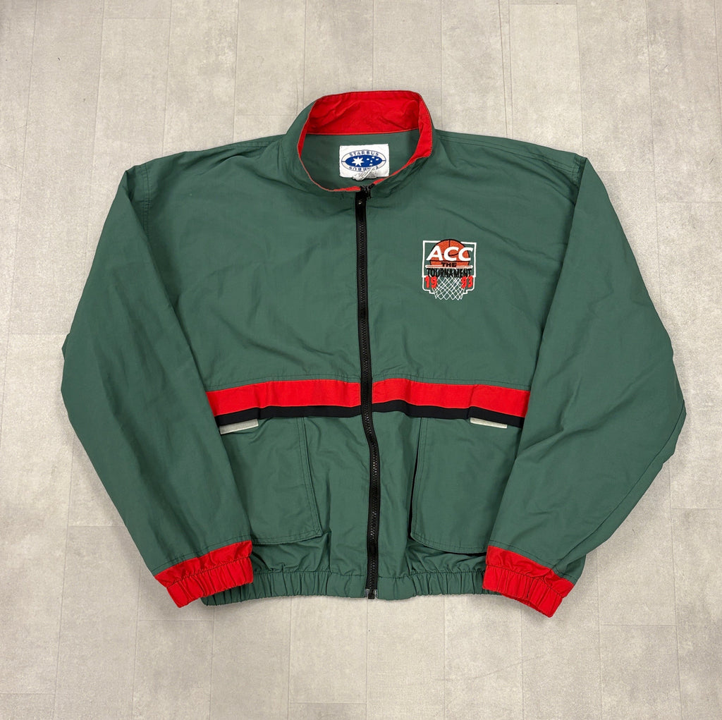 Vintage 1993 ACC The Tournament Full Zip Windbreaker Jacket - XL