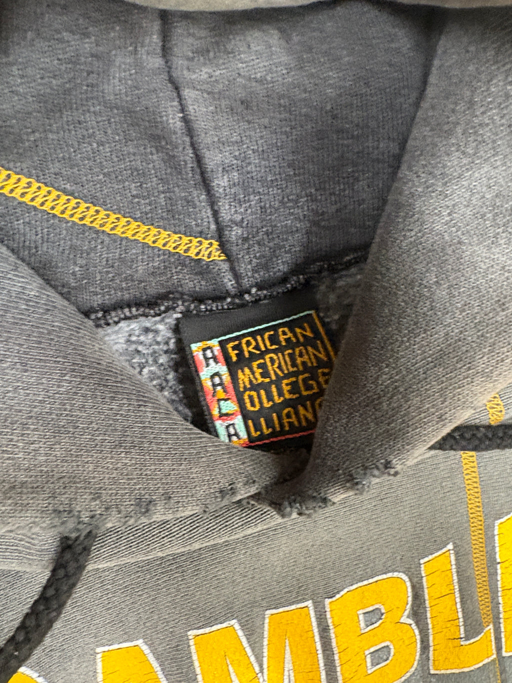 Vintage Grambling University HBCU Collegiate Hoodie - XXL