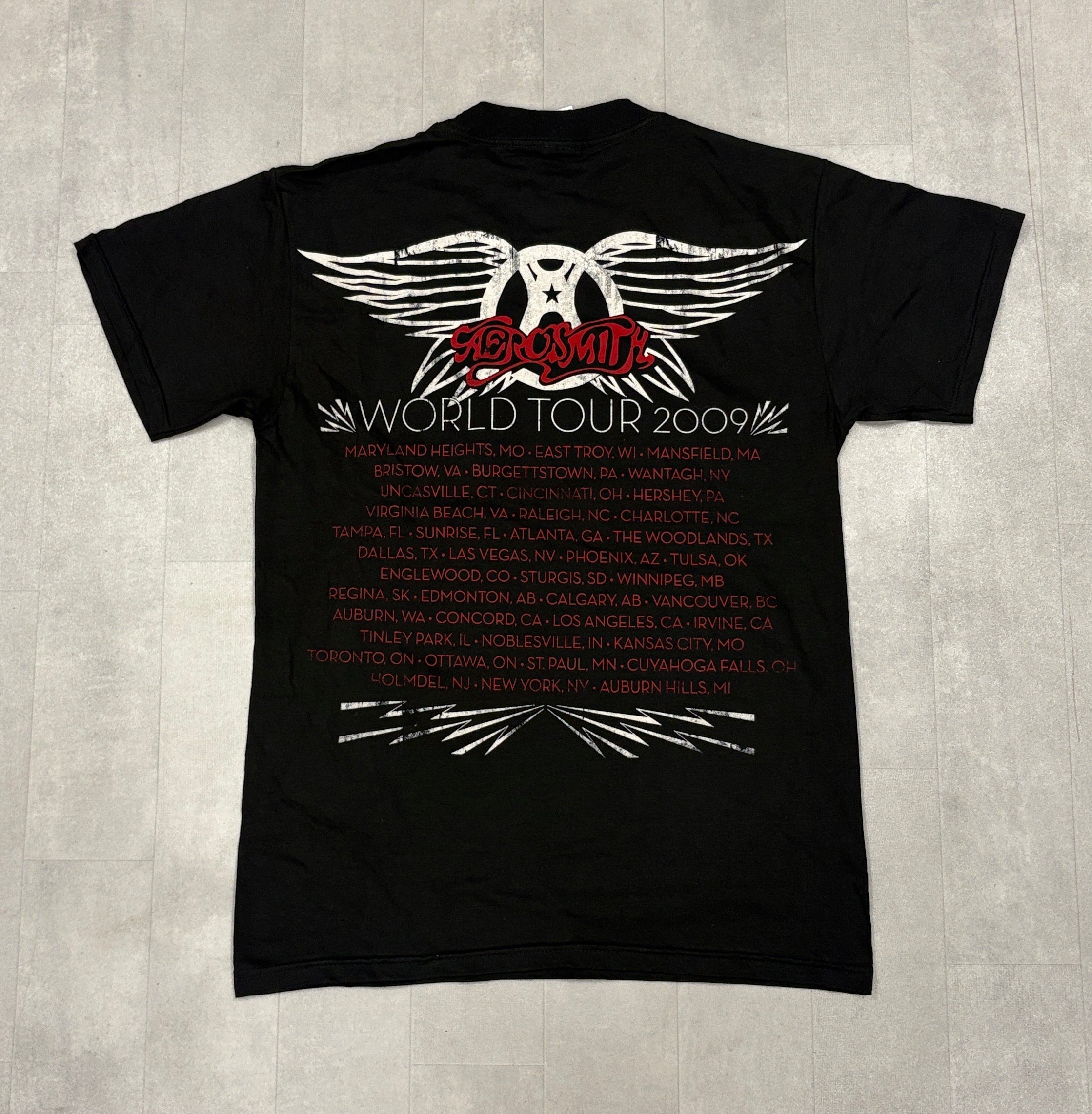 2009 World Tour AOP Concert Tee - SMALL