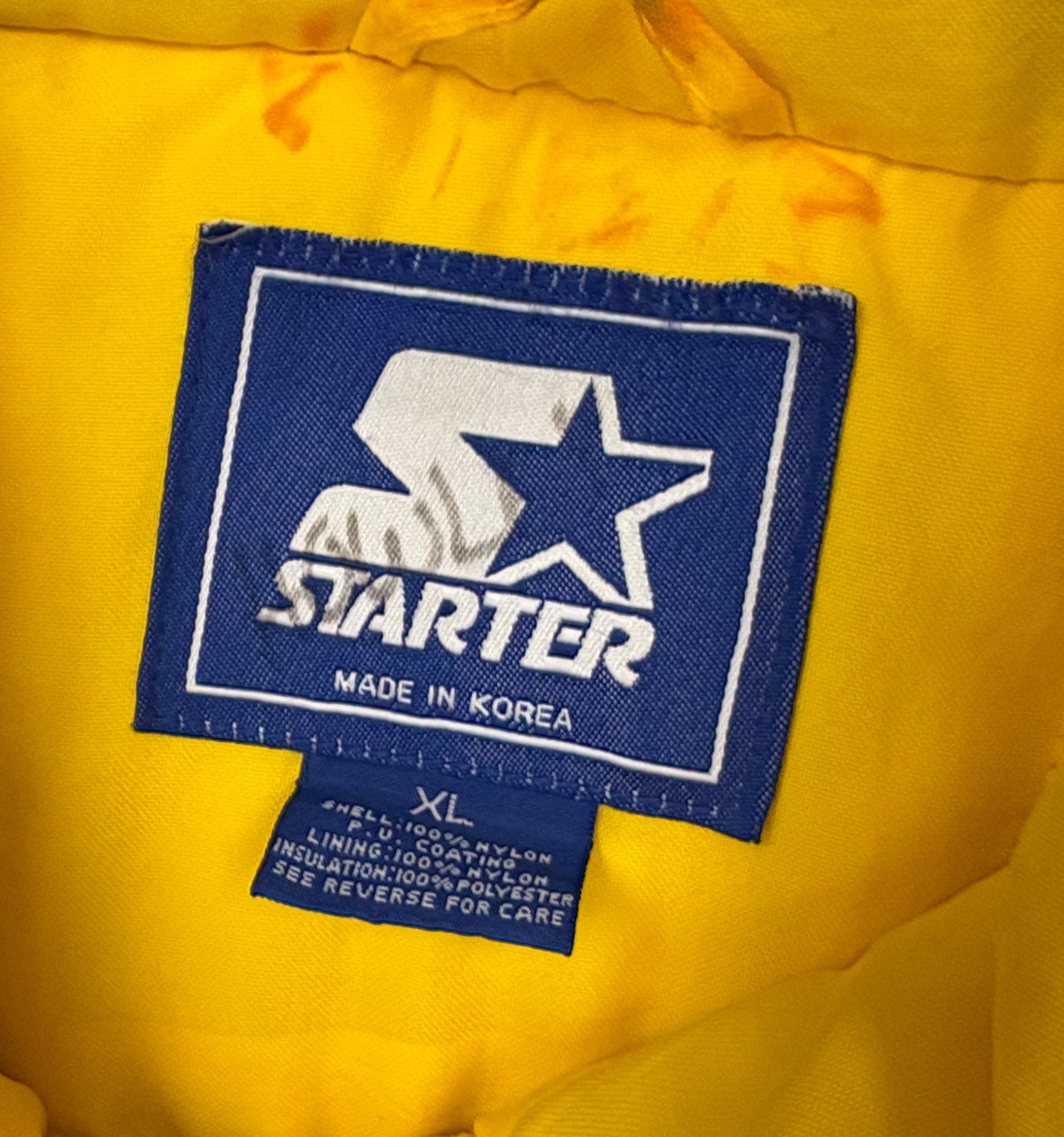 Vintage East Carolina Pirates Starter Puffer Jacket - XL