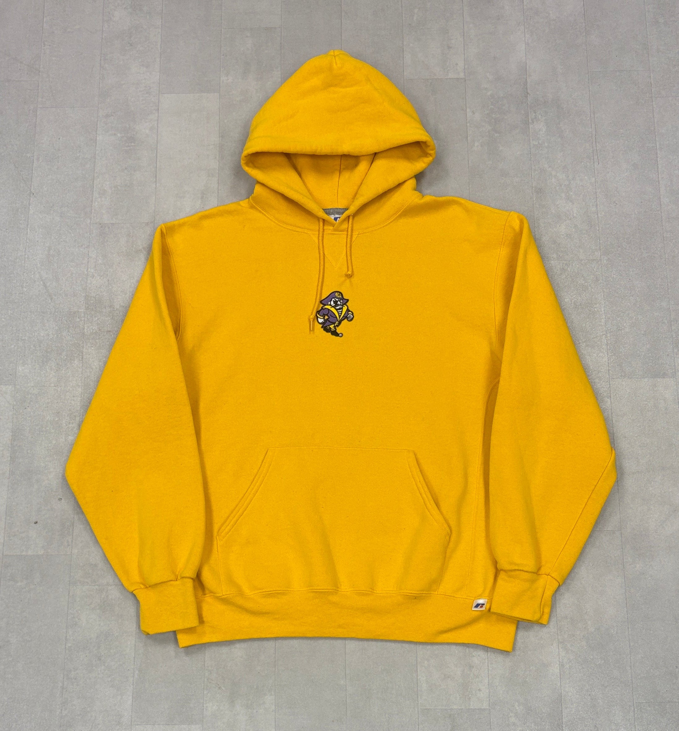 Vintage East Carolina Pirates Russell Athletic Hoodie - LARGE