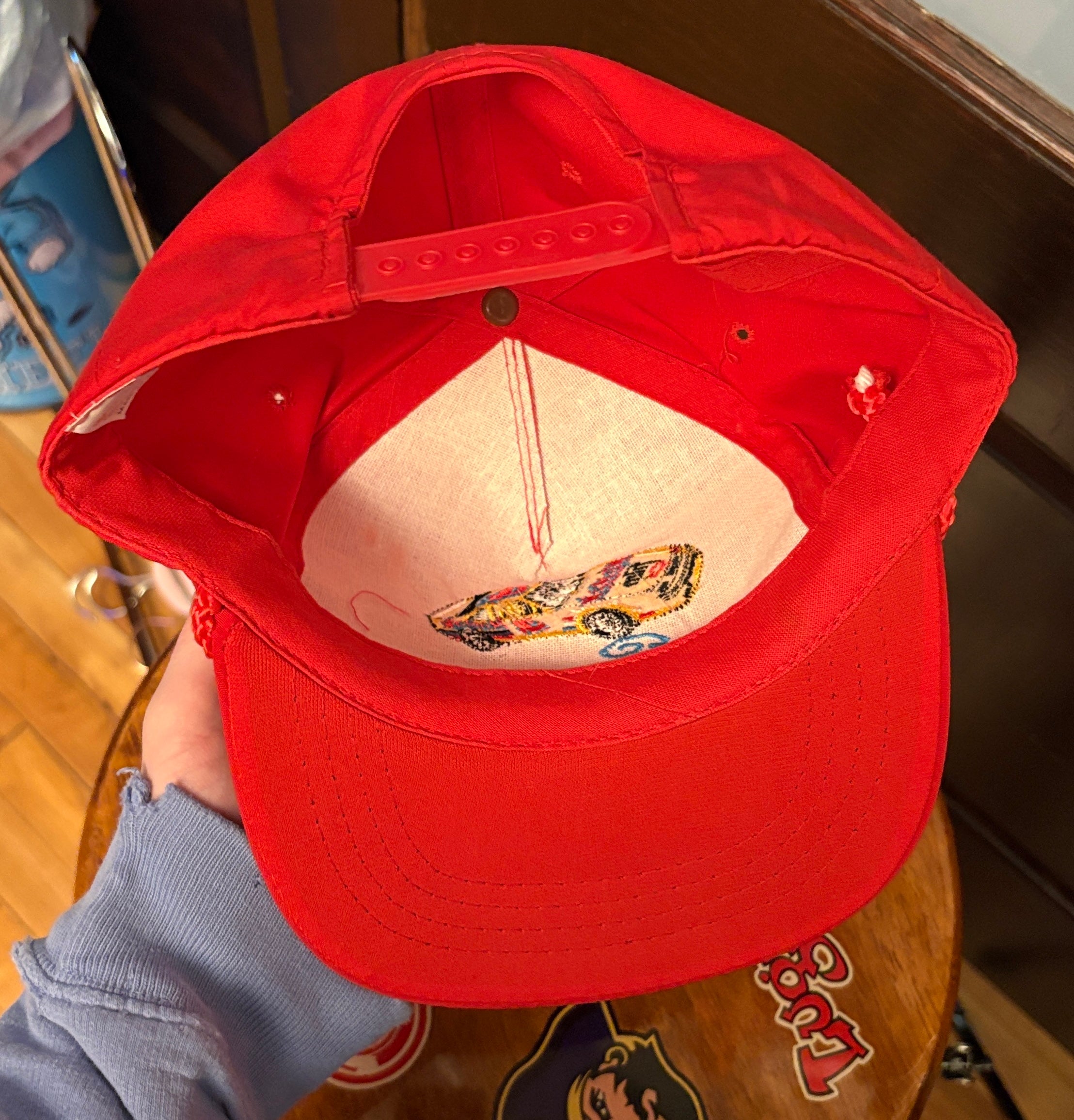 Vintage Ernie Irvin Nascar SnapBack Rope Hat