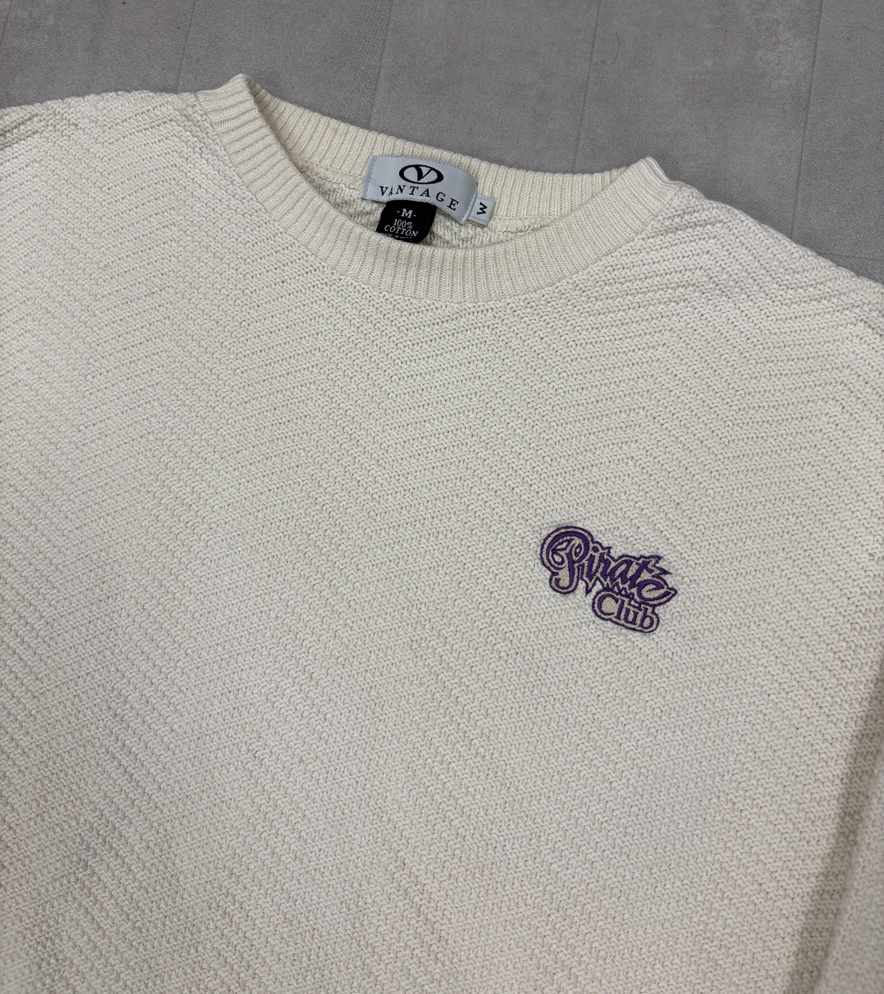 Vintage ECU Pirates Club Crewneck Sweater - MEDIUM