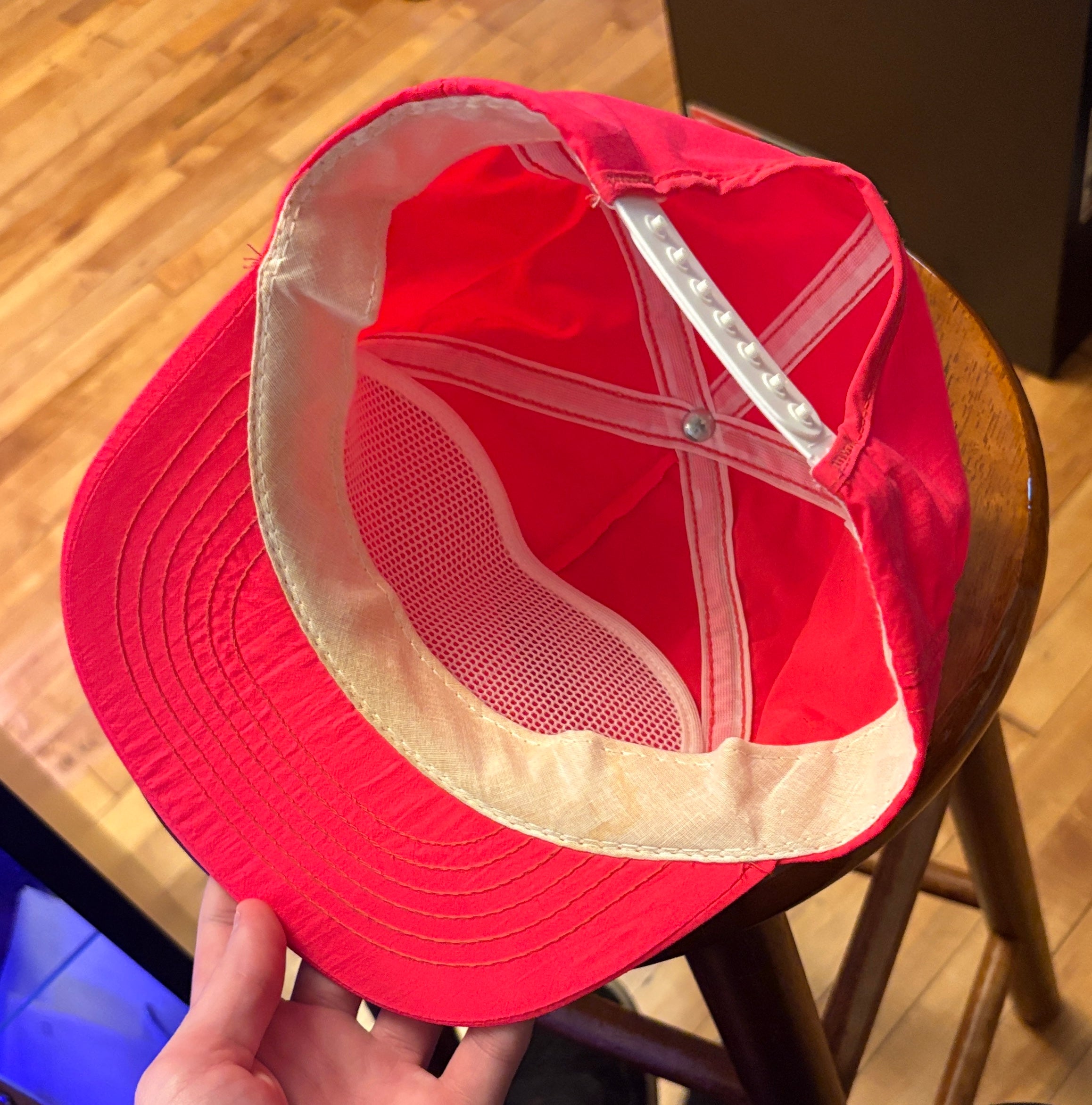 Vintage Olympic Pink Neon SnapBack Hat