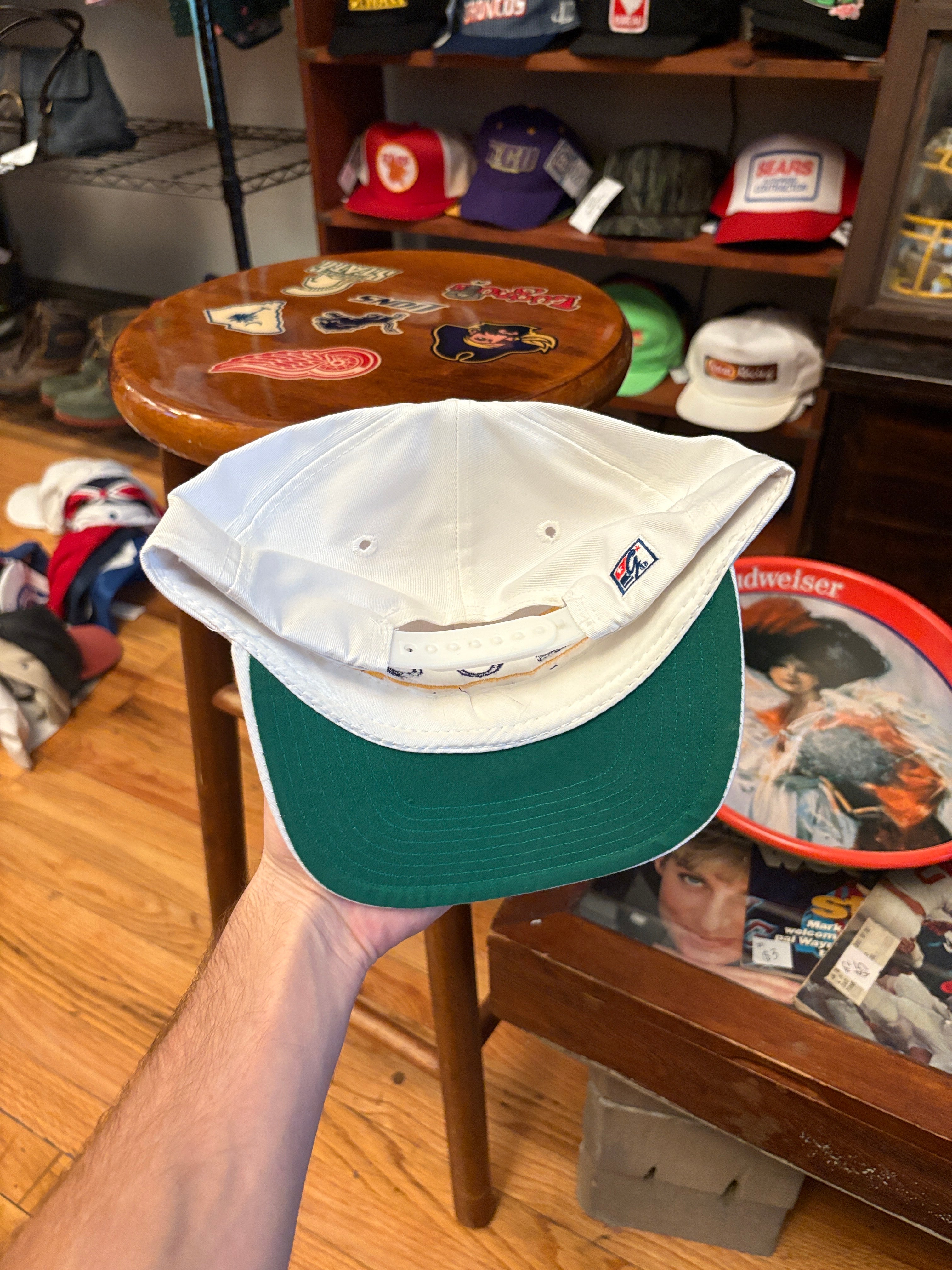 Vintage 90’s East Carolina University Pirates The Game SnapBack Hat NEW