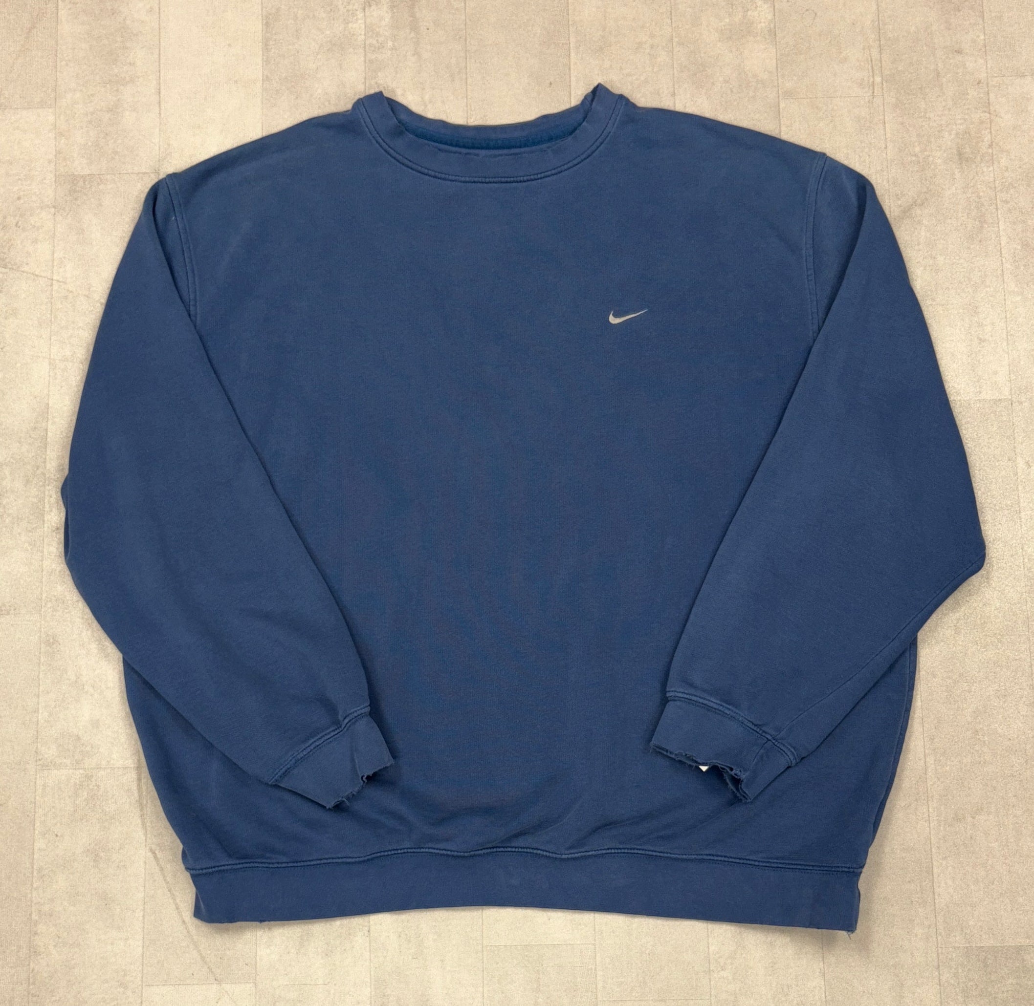 Y2K Blue Nike Crewneck - XXL