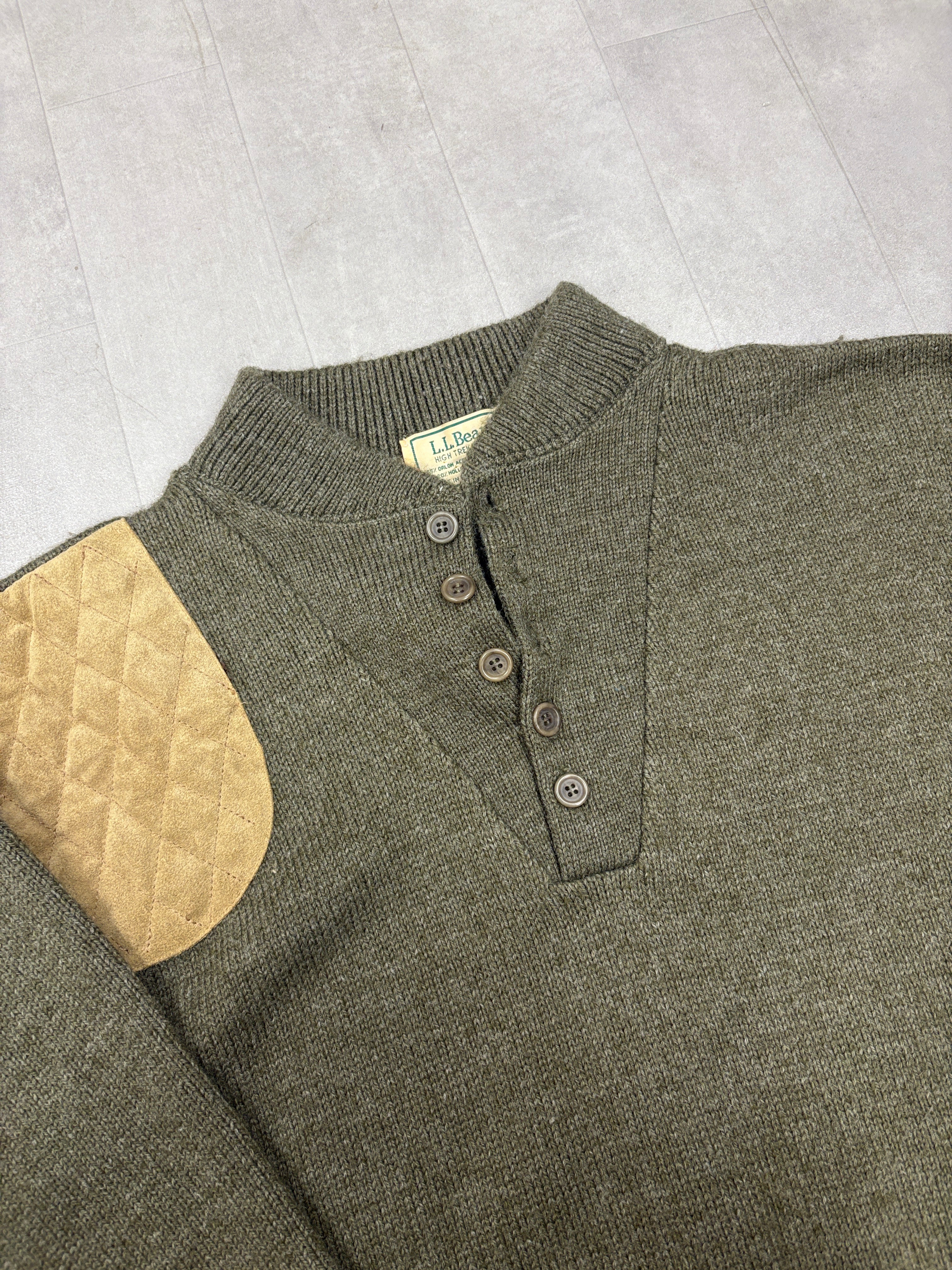 Vintage LL Bean Shooting Sweater - LARGE