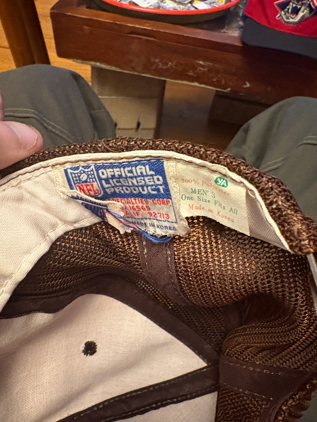 Vintage Cleveland Browns Trucker Snapback Rope Hat