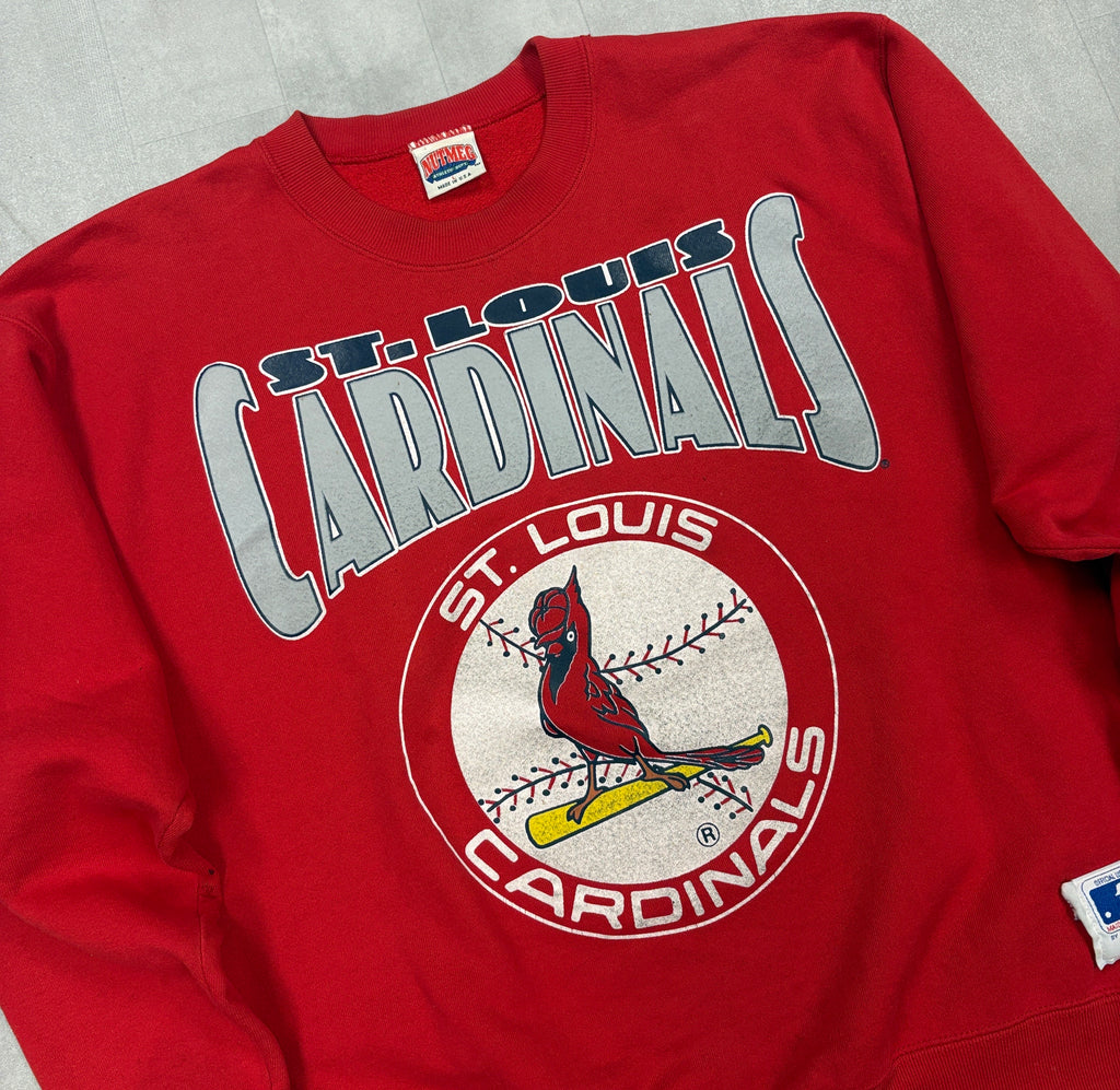 Vintage St. Louis Cardinals MLB Nutmeg Crewneck Sweater - LARGE