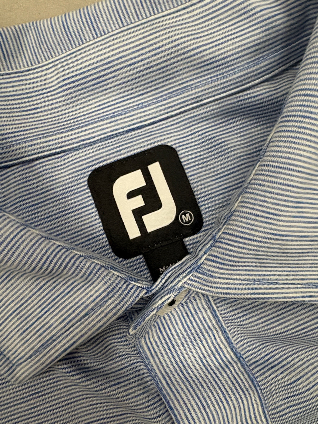 Footjoy Micro Striped Golf Polo