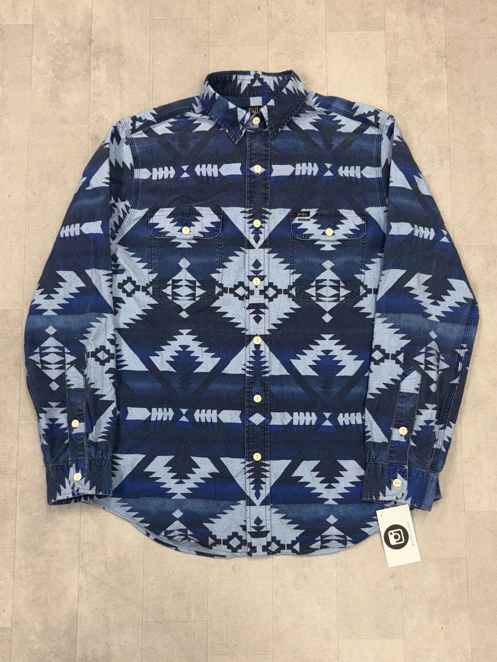 Polo Ralph Lauren Aztec Button Up Shirt