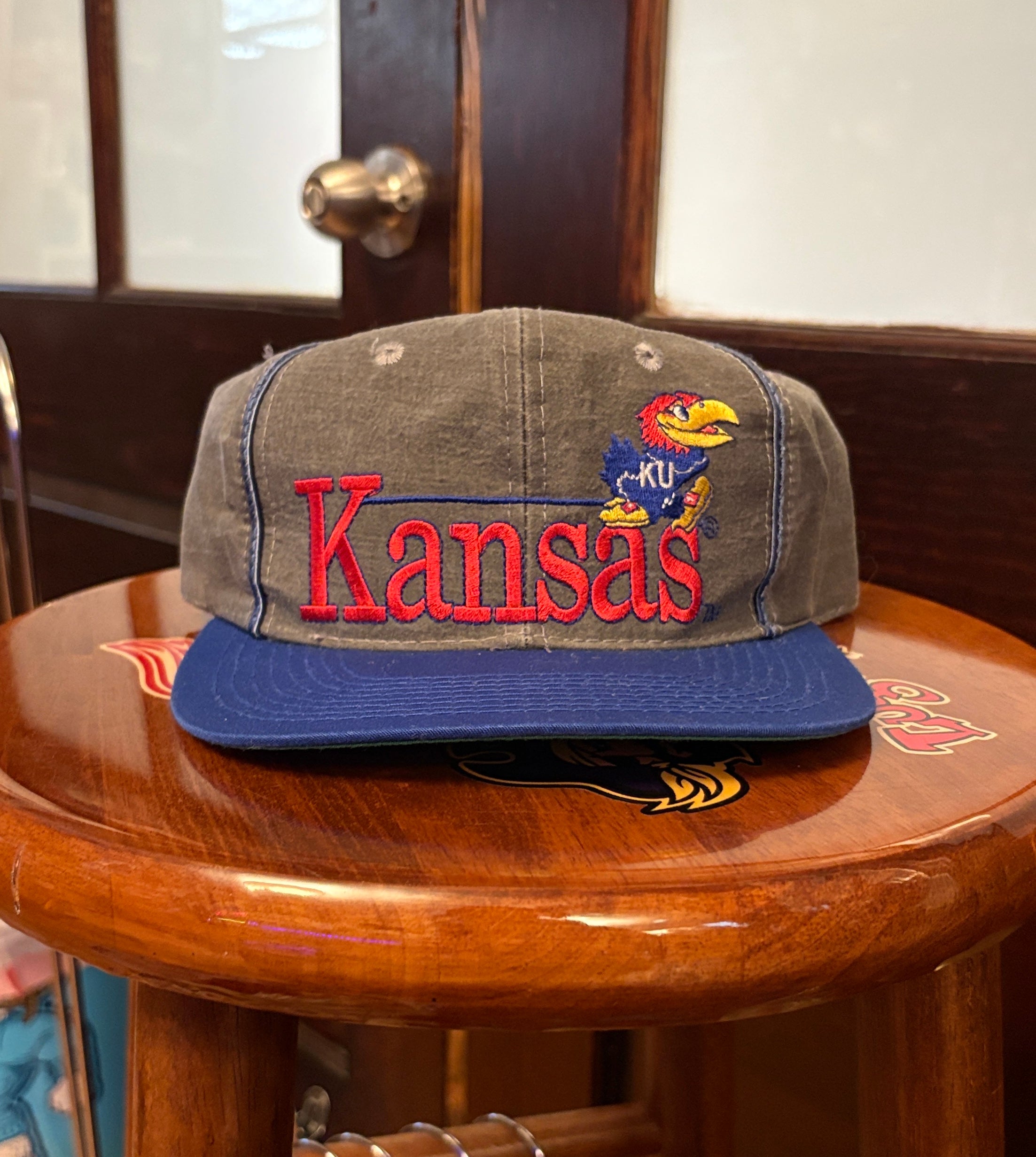 Vintage Kansas Jayhawks SnapBack Collegiate Hat