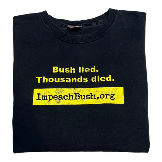 Vintage Impeach Bush Champion Tee - XXL