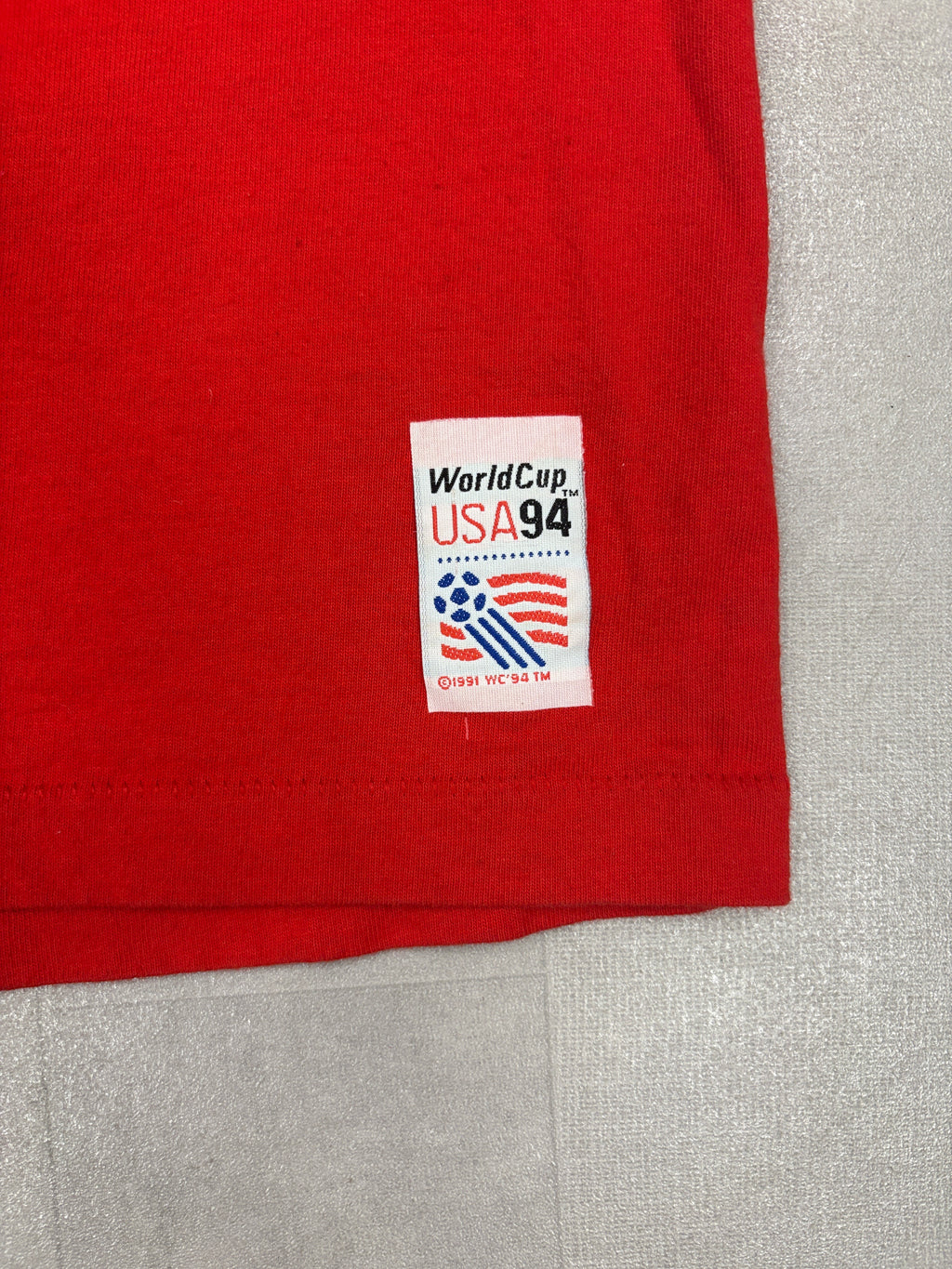 Vintage Italy 1994 World Cup USA Soccer Single Stitch Tee - XL