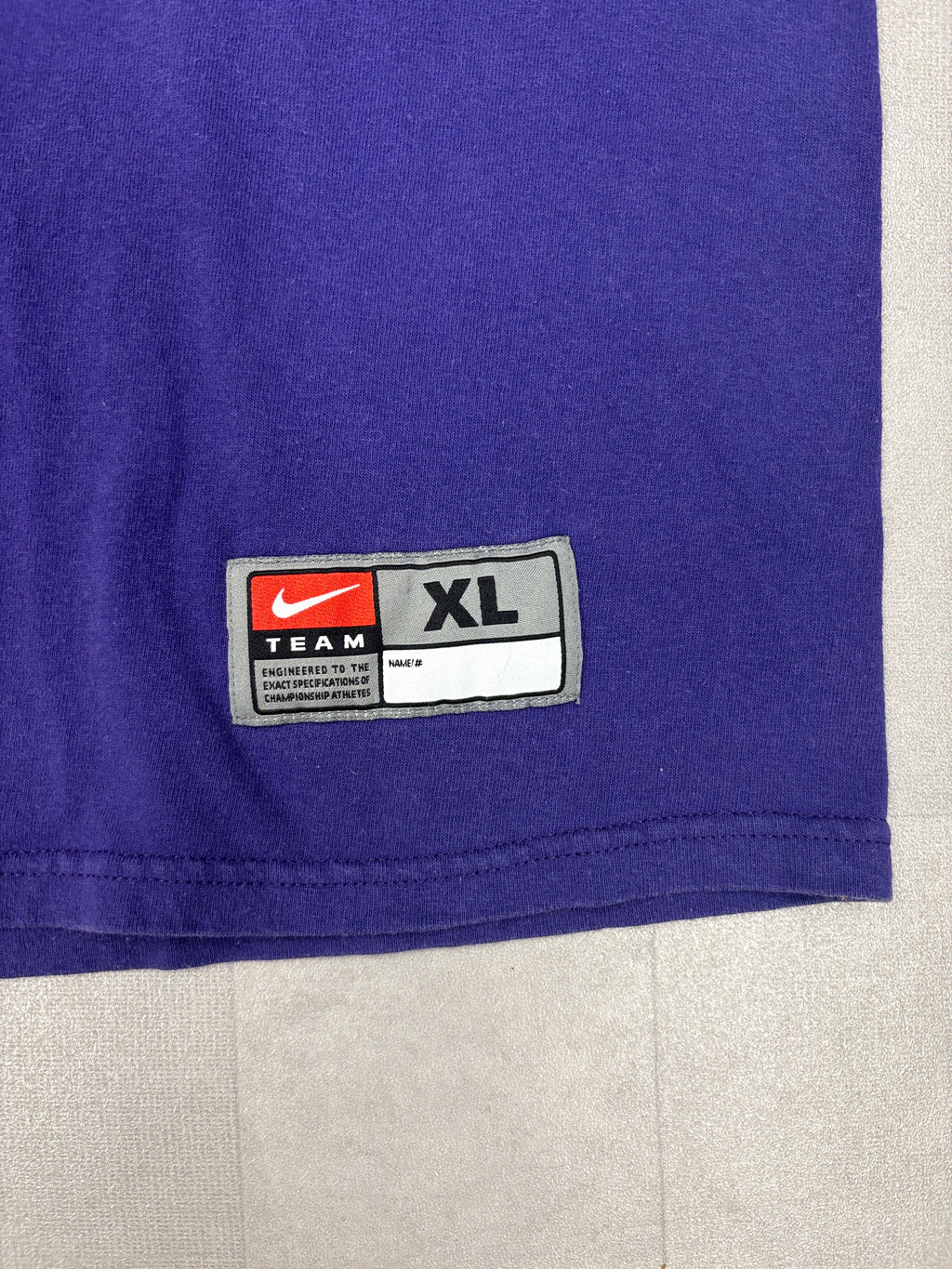 Y2K Nike X ECU Pirates Football Tee - XL