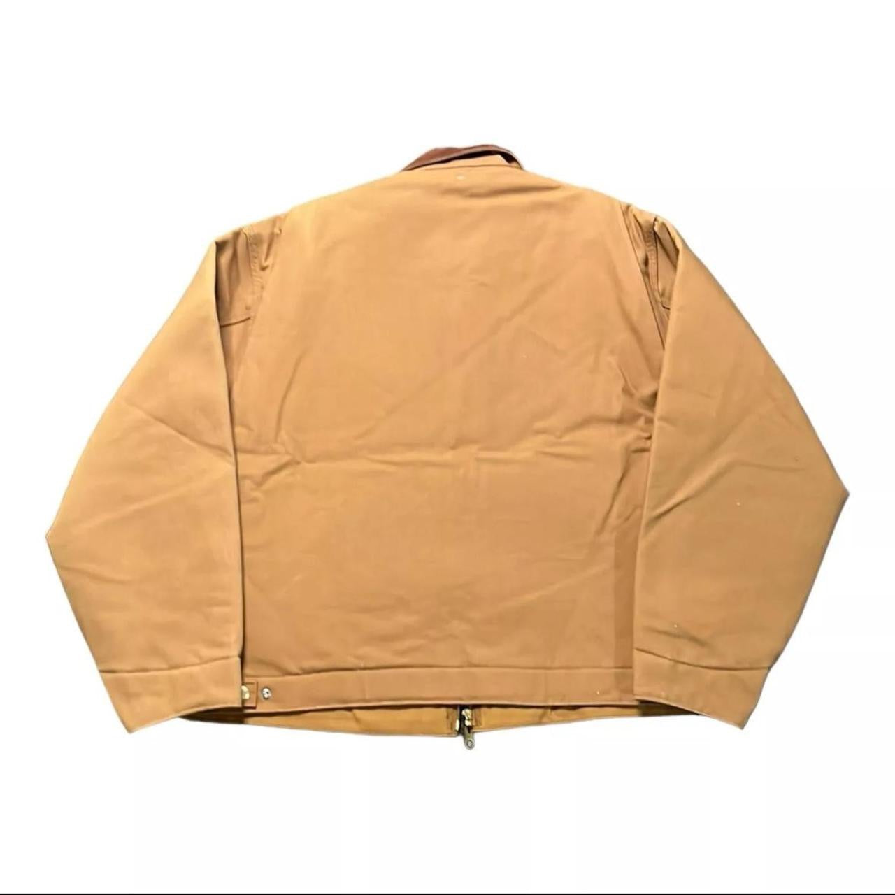 Vintage Carhartt JO1 BRN Full Zip Detroit Blanket Lined Jacket