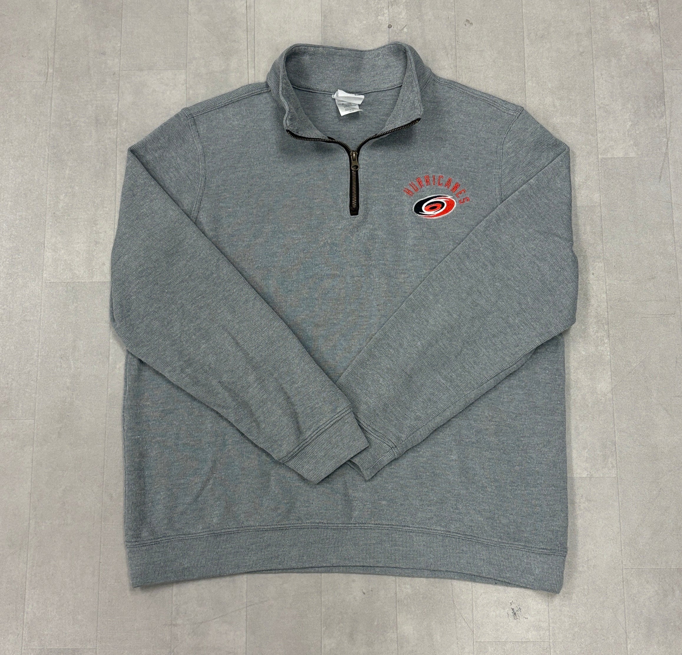 Carolina Hurricanes NHL Quarter Zip Pullover - XL