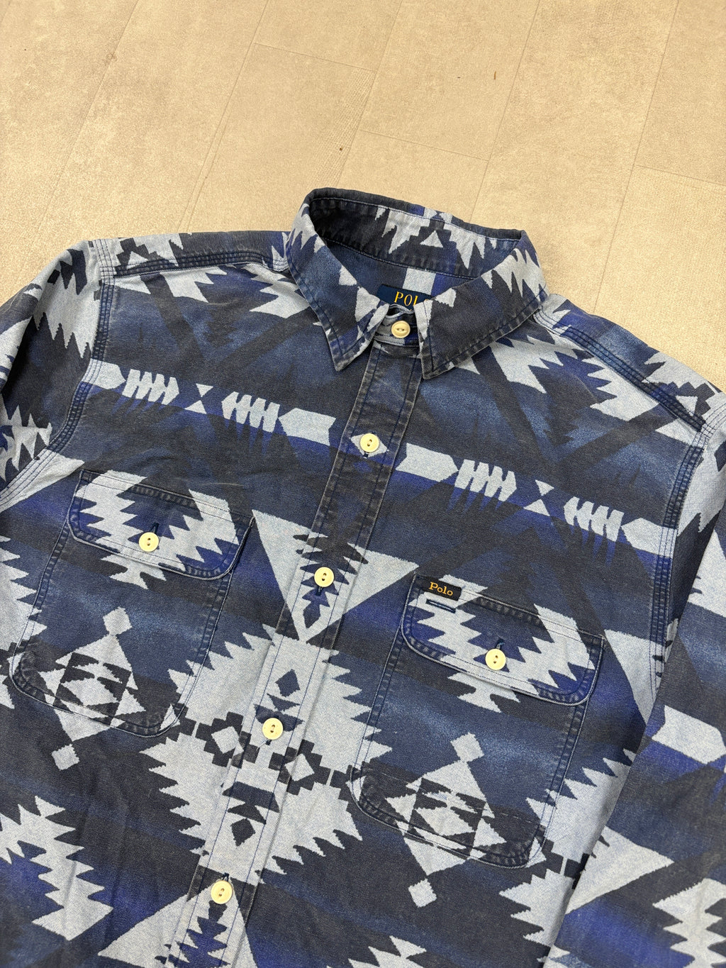 Polo Ralph Lauren Aztec Button Up Shirt