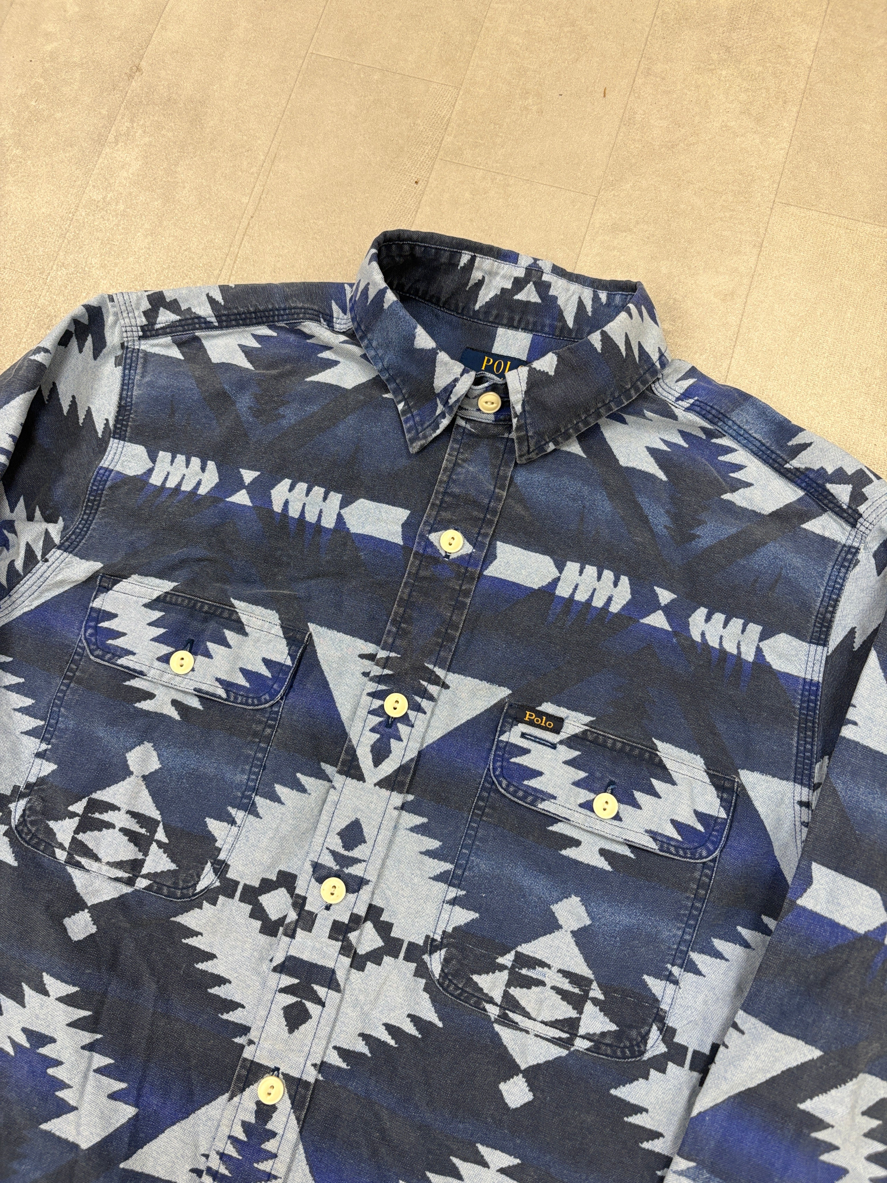 Polo Ralph Lauren Aztec Button Up Shirt