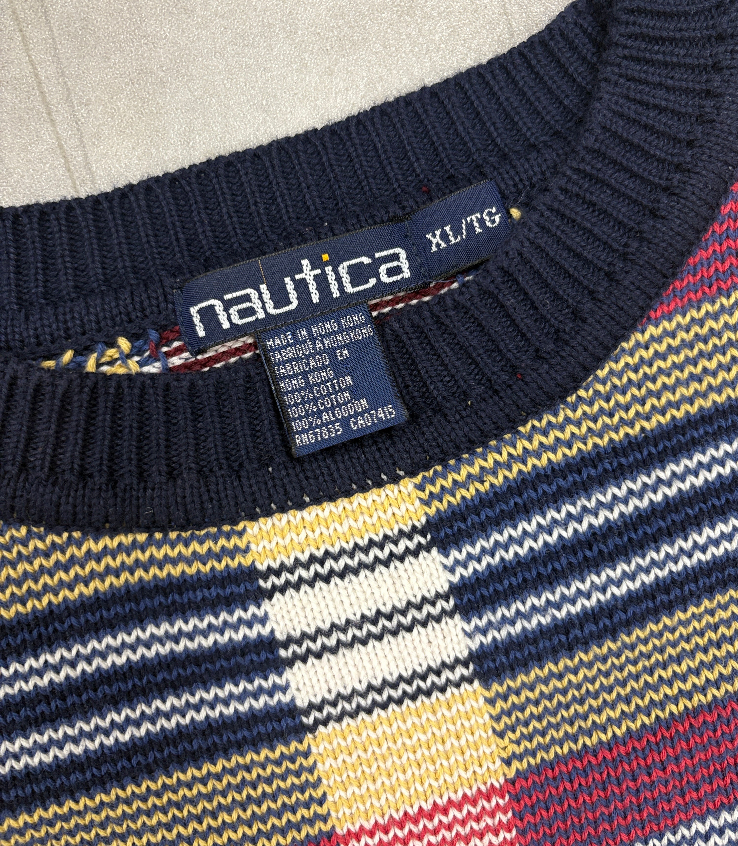 Vintage Nautica Crewneck Sweater - XL