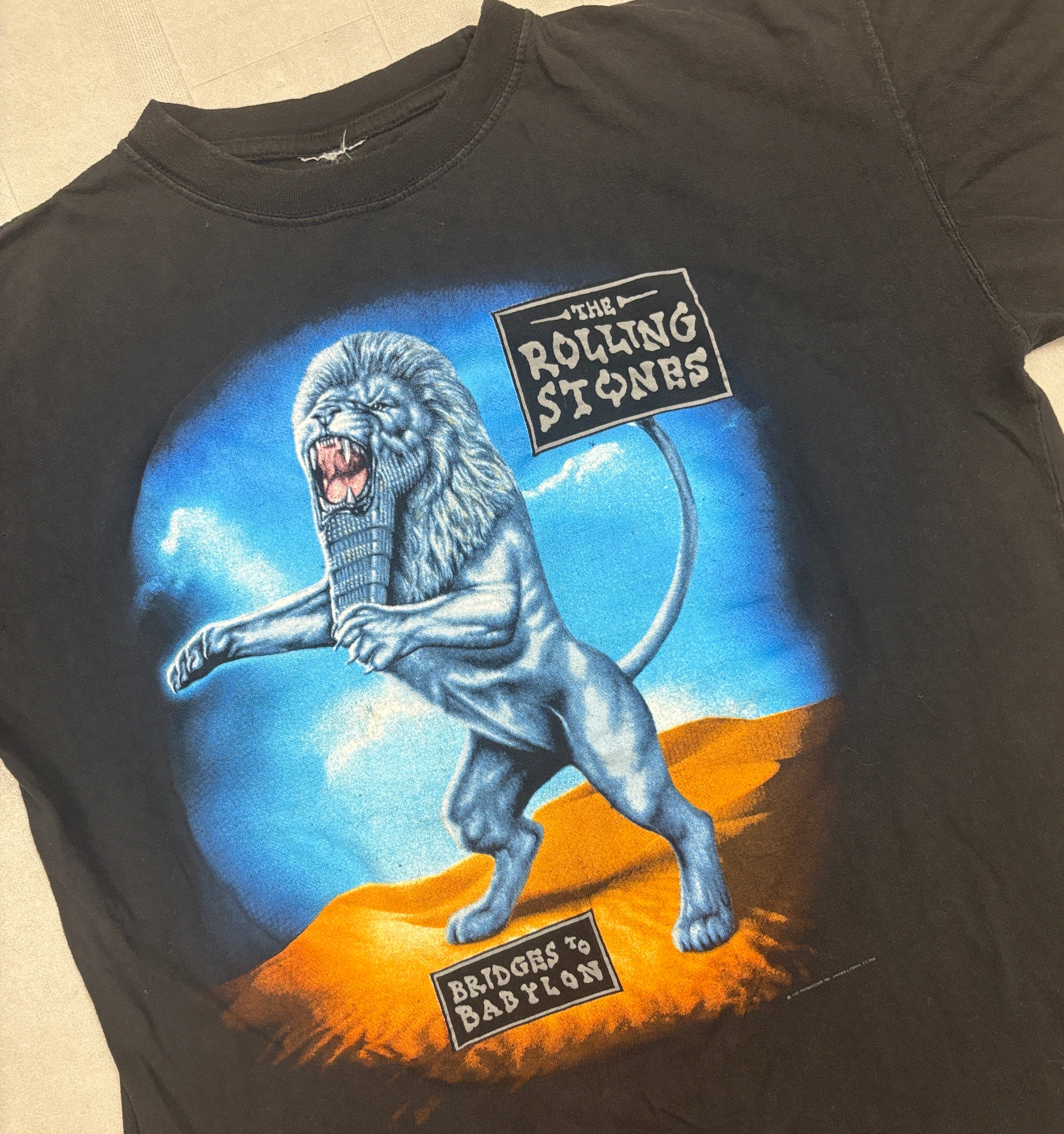 Vintage The Rolling Stones 97/98 Bridges to Babylon World - LARGE