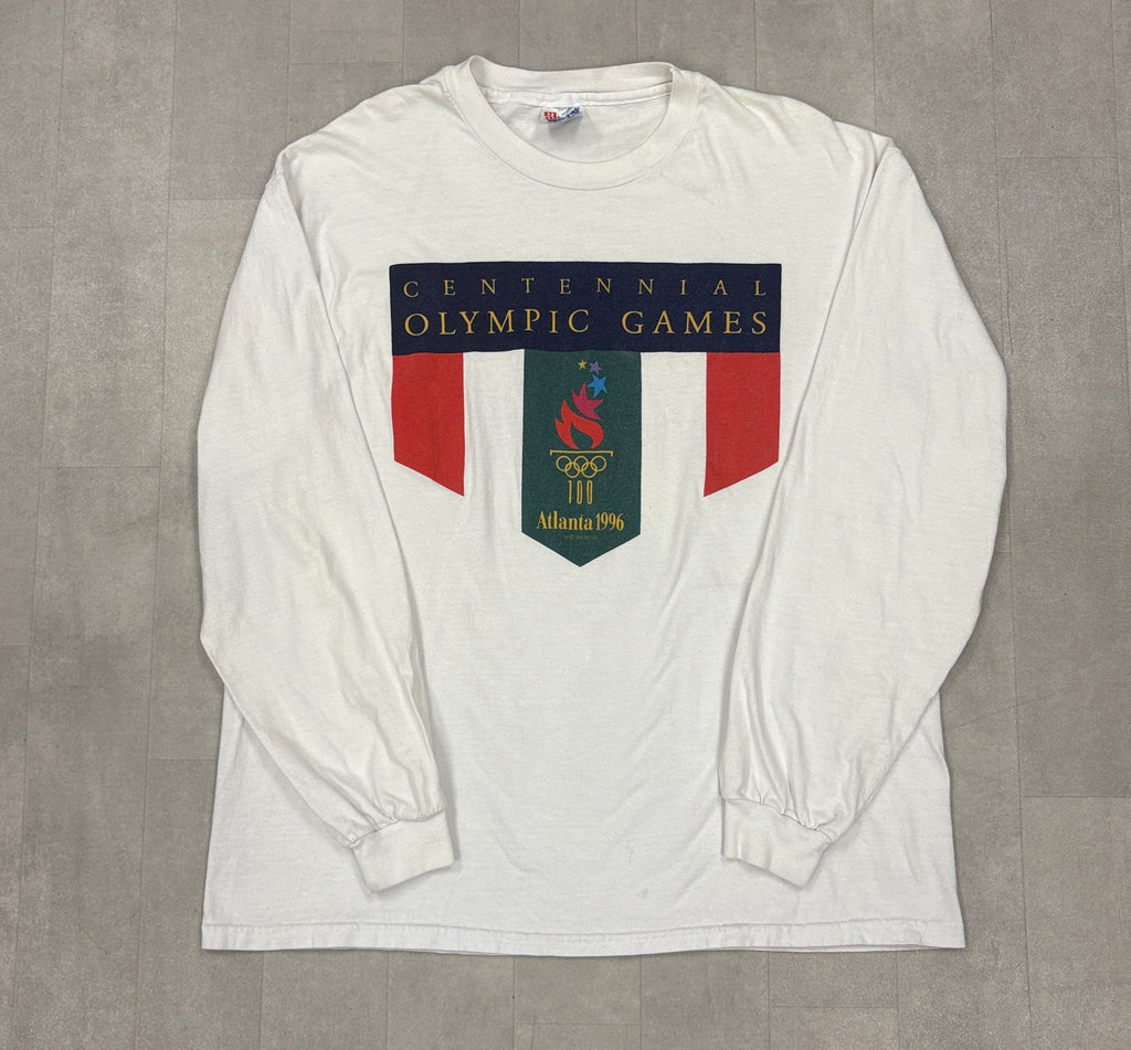 Vintage Centennial Olympics Atlanta 1996 Long Sleeve Tee - XL